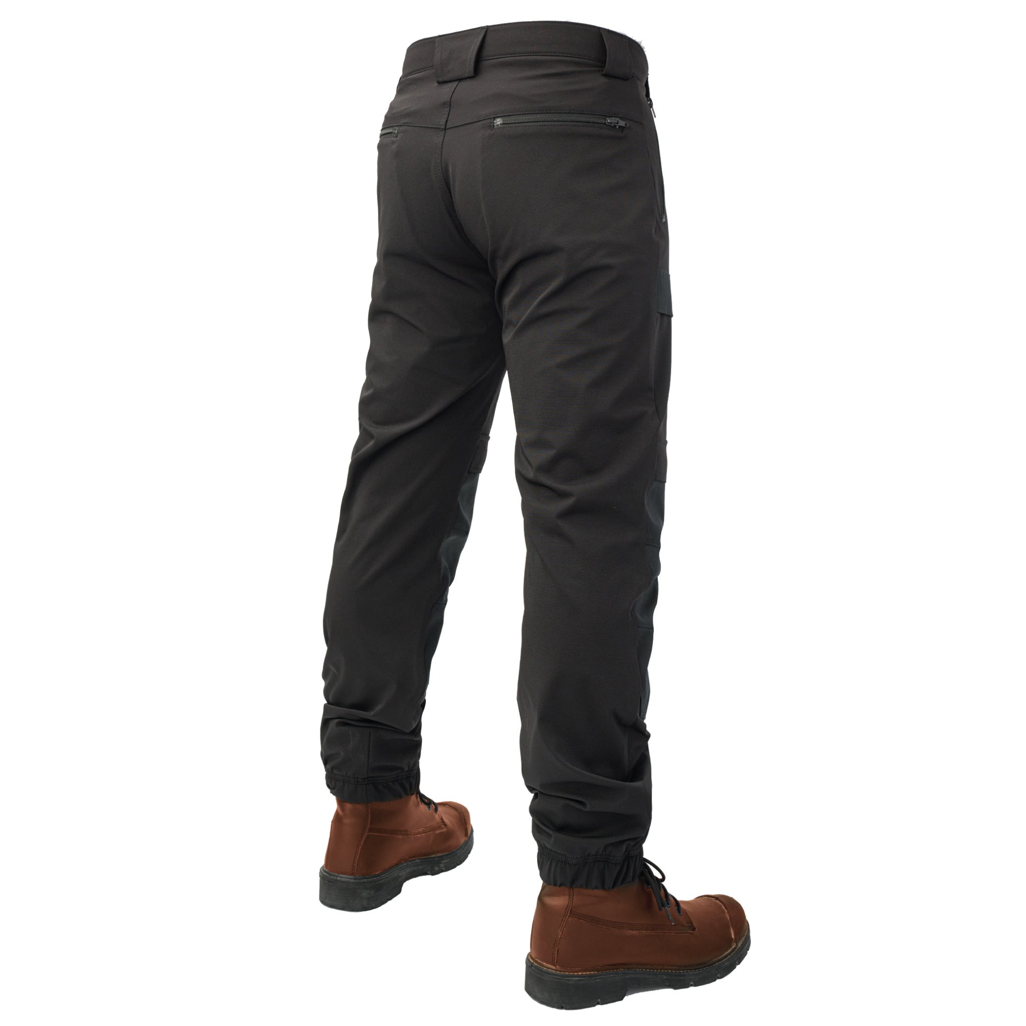 Tough Duck WP14 Men's Comfort Fit Free Flex Jogger, Tapered Leg, 4-Way Stretch, Stain Repellent, Expandable Waistband, Triple-Stitched | Sizes S-2XL