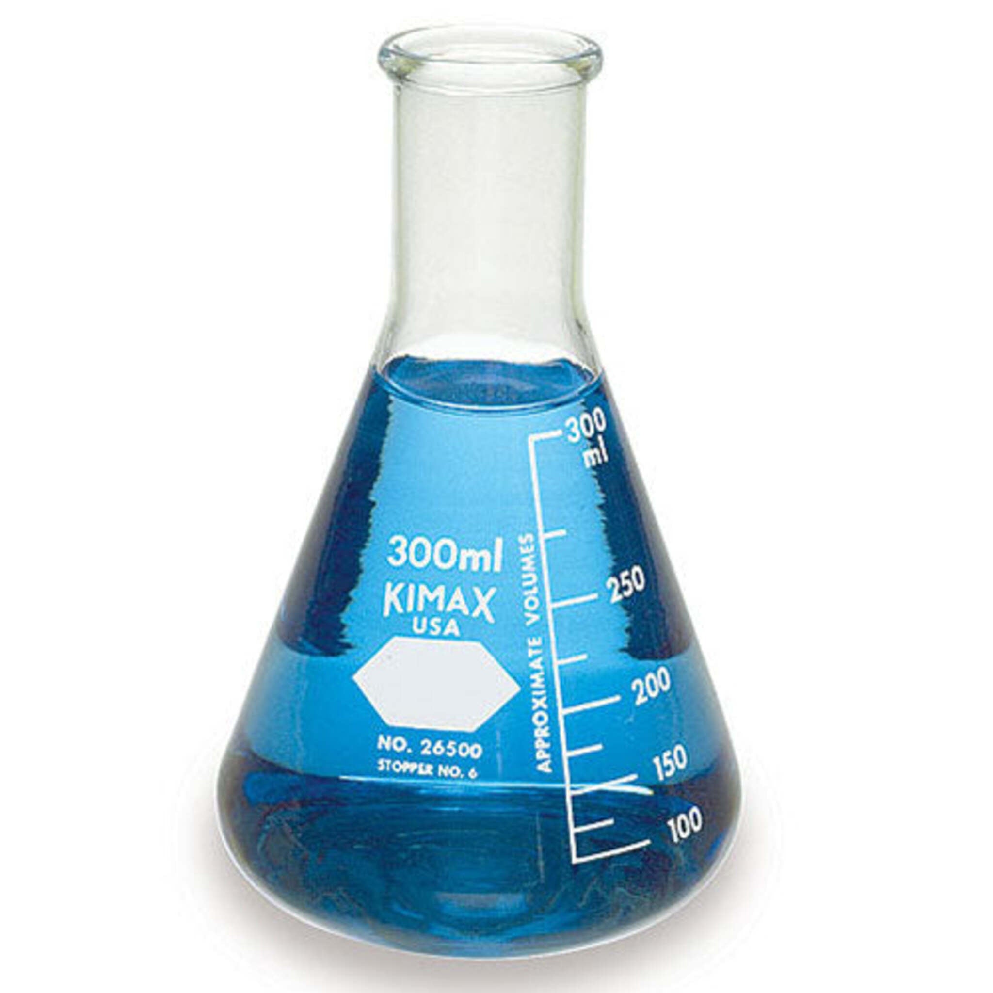 Narrow Mouth Glass Erlenmeyer Flasks Water Testing Supplies - Cleanflow