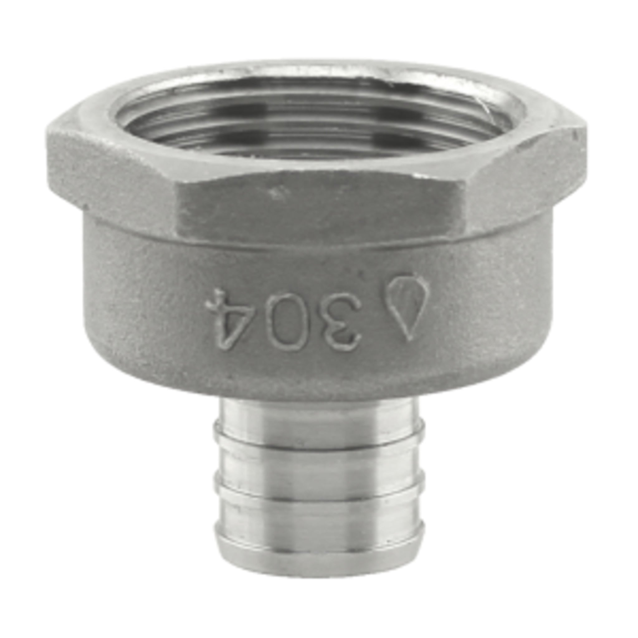 304 Stainless Steel FPT x PEX Adapter ā Durable, Corrosion-Resistant, High-Flow Plumbing Fit for Residential, Commercial, & Hydronic Heating Systems