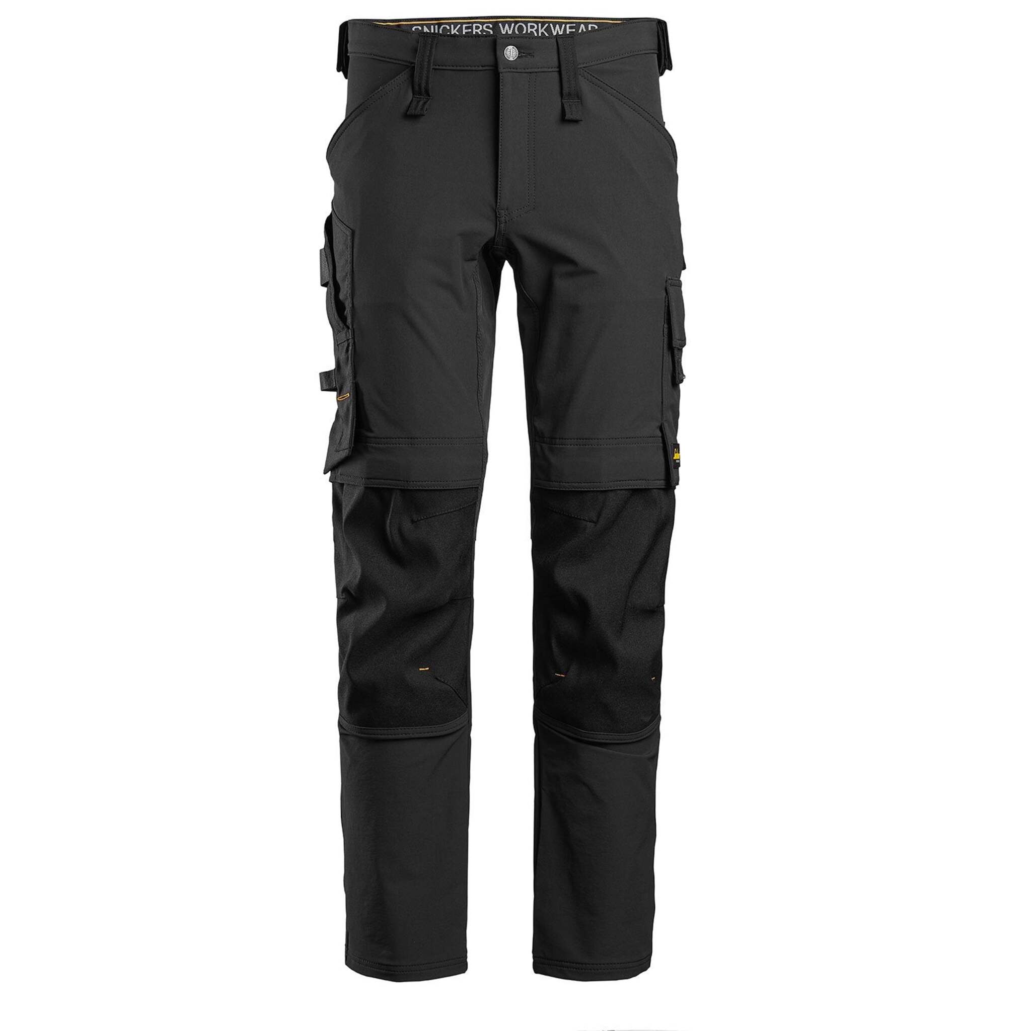 Snickers 6371 Men's Work Pants AllroundWork, 4-Way Stretch Fabric, Sli