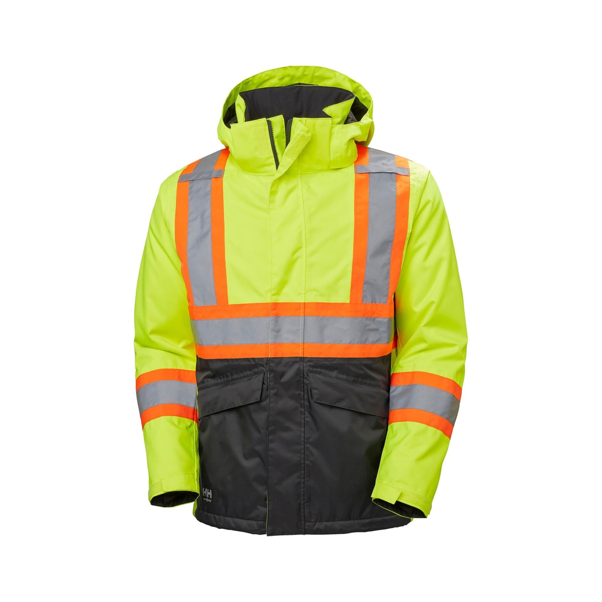 Helly Hansen Men's Hi Vis Winter Work Jacket 71288 Alta CSA Poly Ins