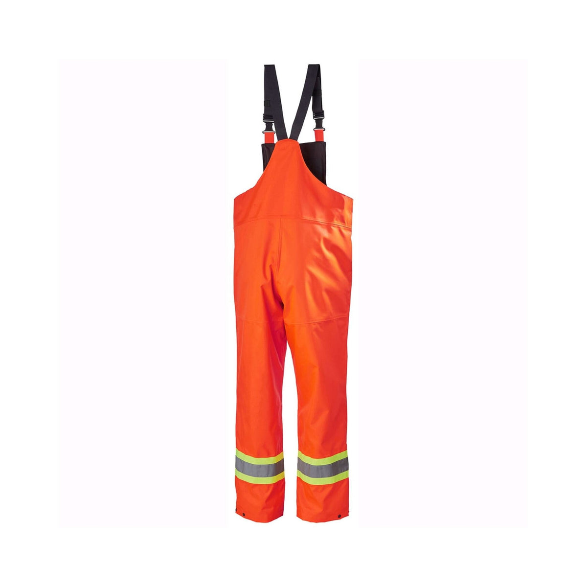 Helly Hansen Men's Hi Vis Shell Bib Work Pants 71443 Alta - CSA Helly Tech, Waterproof, Breathable, Reflective, Adjustable, Construction, Utilities | Sizes S-4XL - Items