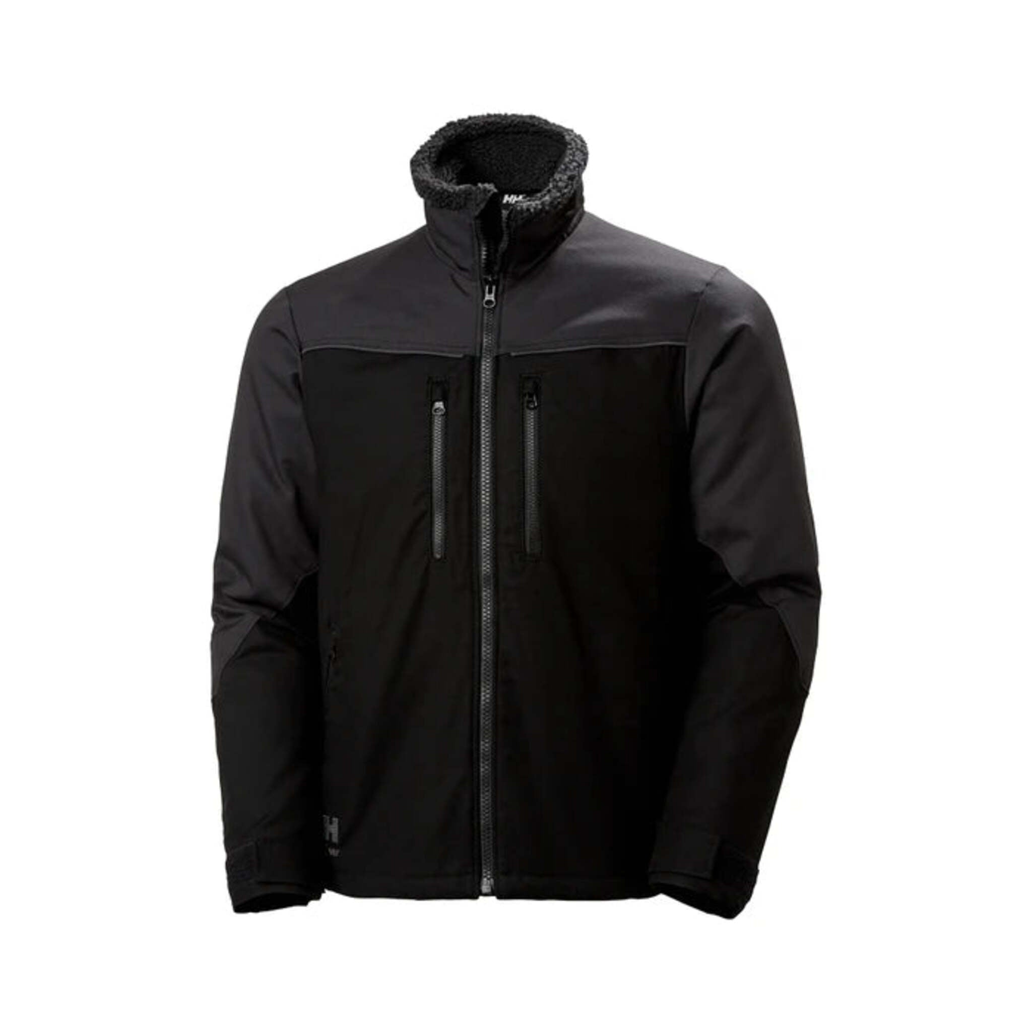 Helly Hansen Men's Work Jacket 77041 Oxford Pile Fleece Lined, Refle