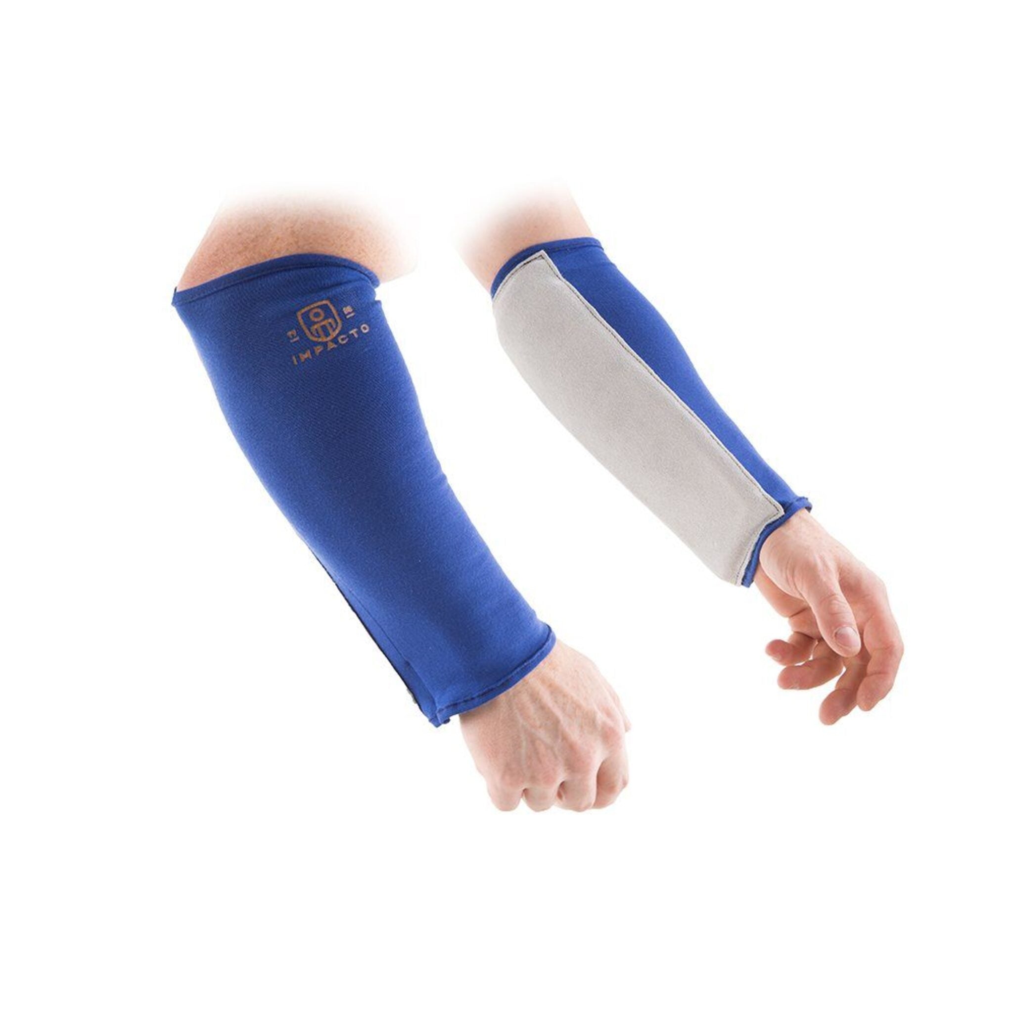 Impacto 805-10 Suede Forearm Protector Ergonomics - Cleanflow