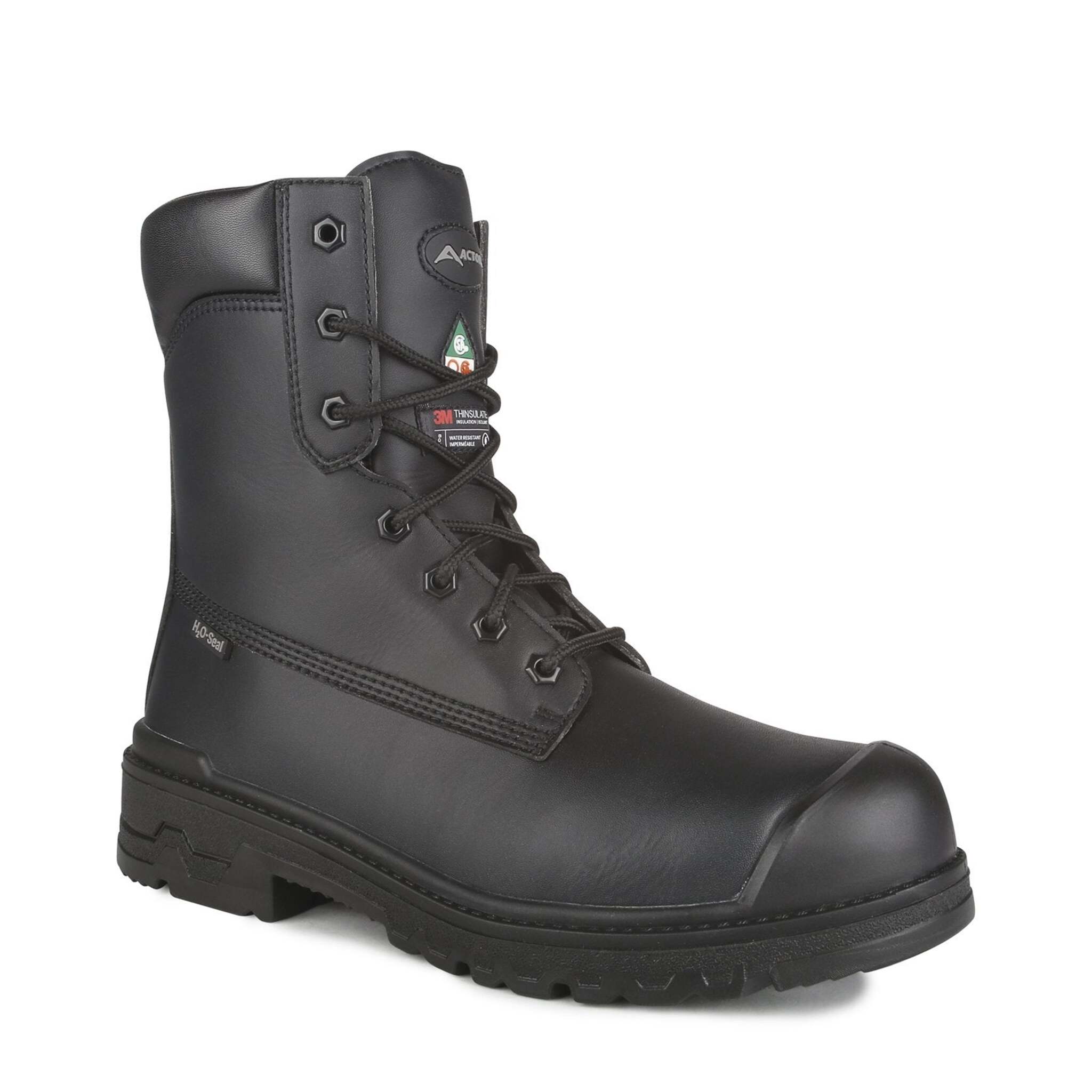 Vegan steel fashion toe