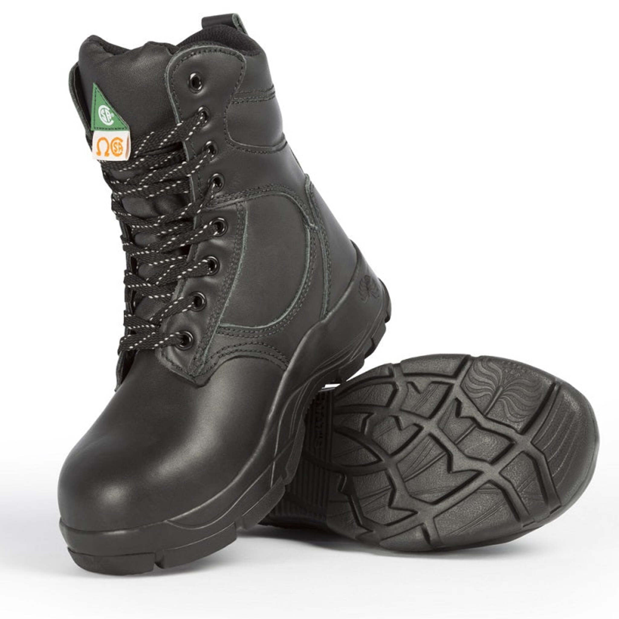 Lightweight black work boots online