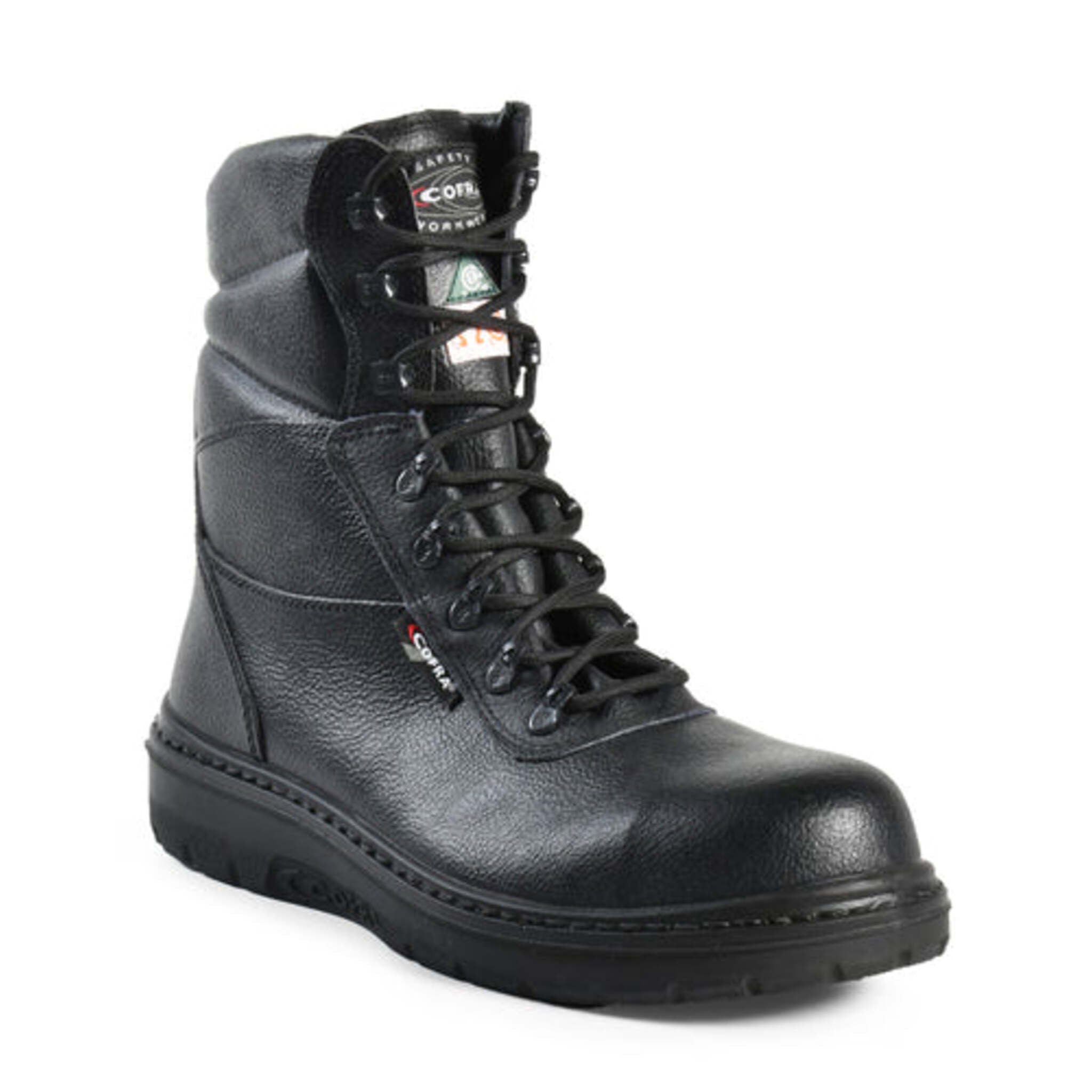Cofra Road Asphalt Men's 8" Heat-Resistant Asphalt Work Boots | Composite Toe, EH Rated, CSA Approved, +300°C Nitrile Sole, Puncture Protection