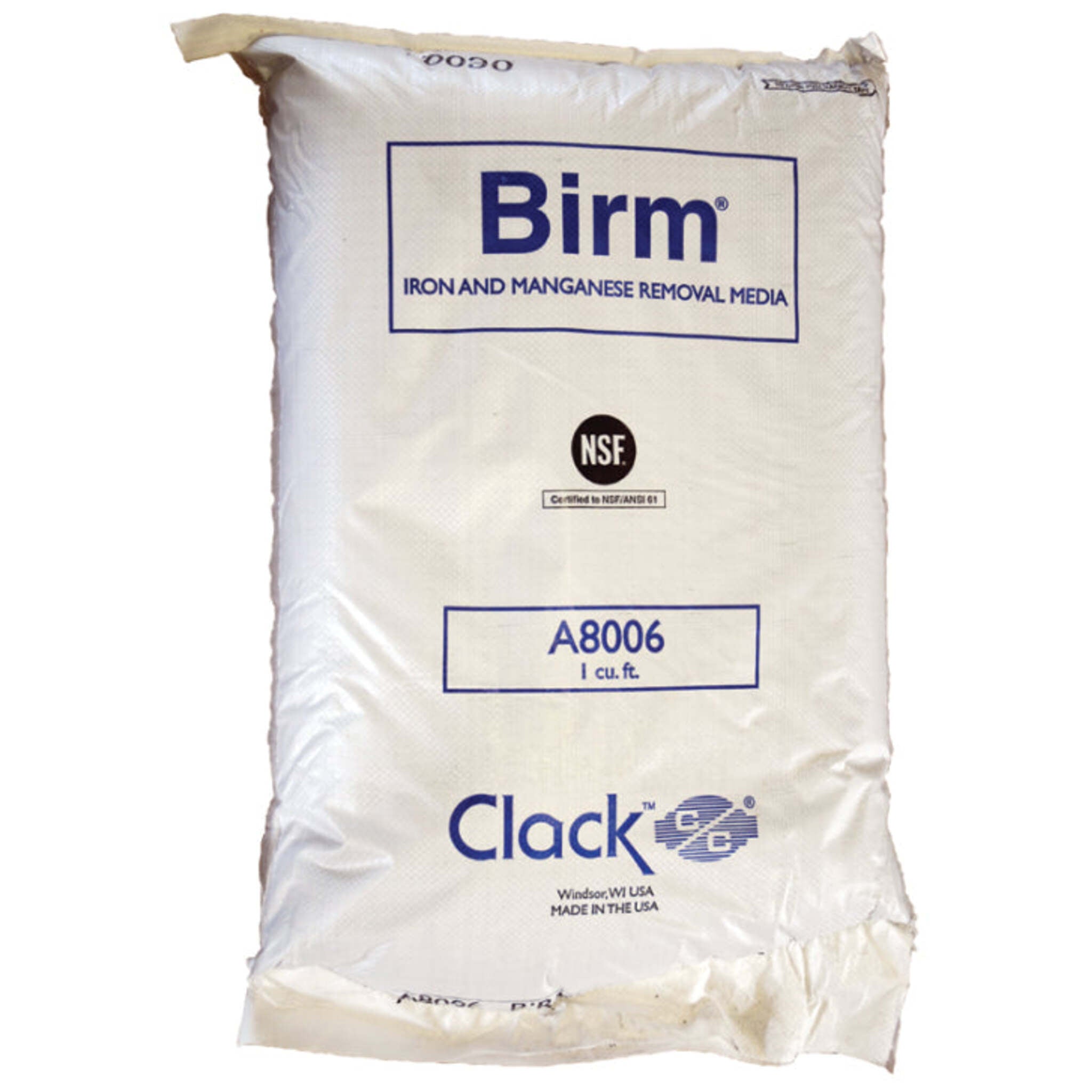 Clack Birm Iron/Manganese Removal Media - 1 cu. ft. Bag Commercial Water Filters and UV Parts - Cleanflow