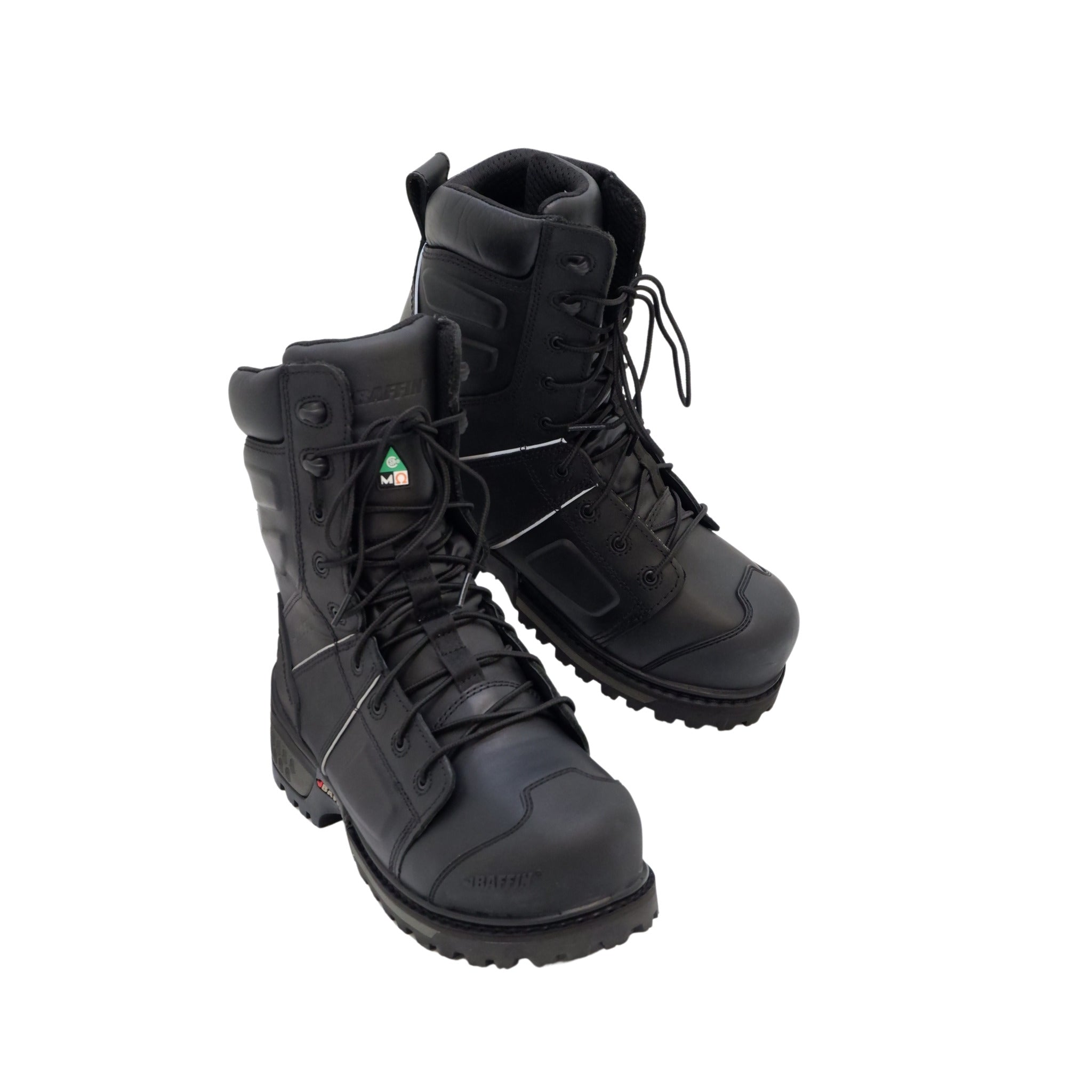 Baffin Men's Safety Work Boots Monster Internal Metguard 8” All Season Leather Waterproof Extreme Comfort with Composite Toe | Sizes 7 - 14