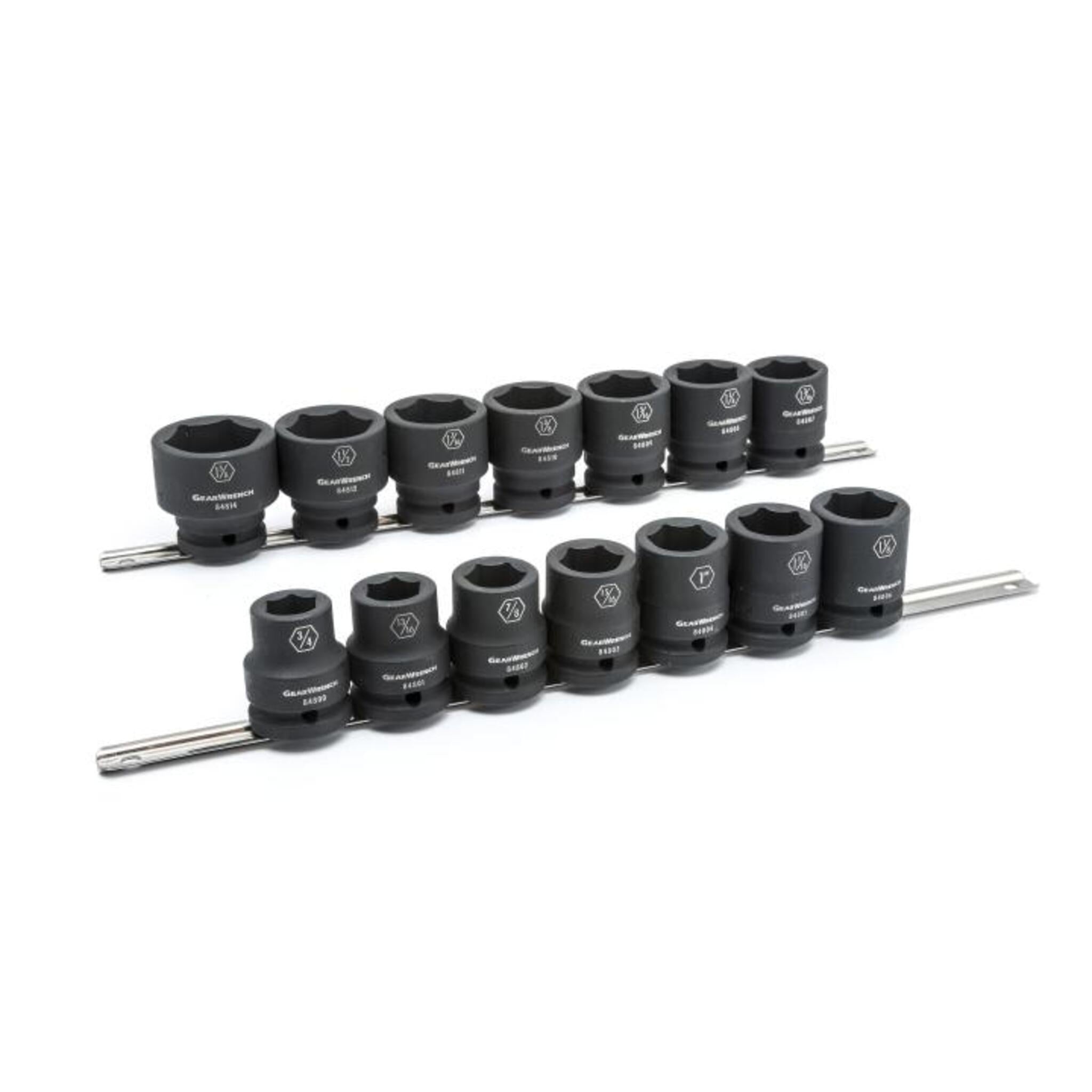 GEARWRENCH 3/4" Drive 6 Point Impact Socket Sets