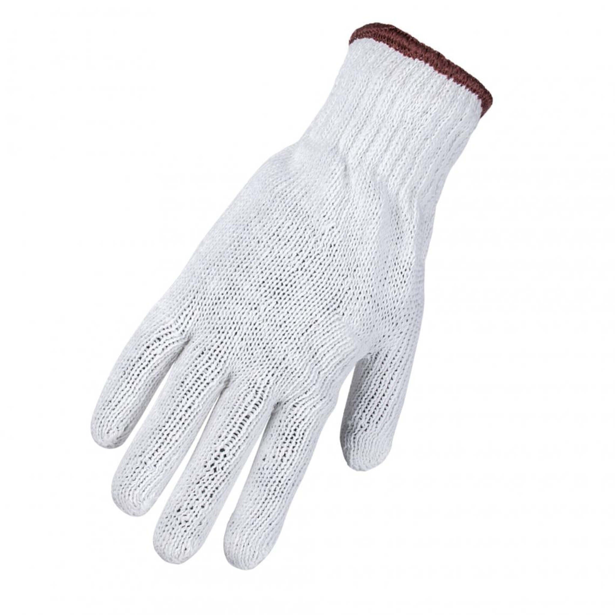 Horizon Knit Poly Cotton Glove Liners Double Knit Breathable Durab