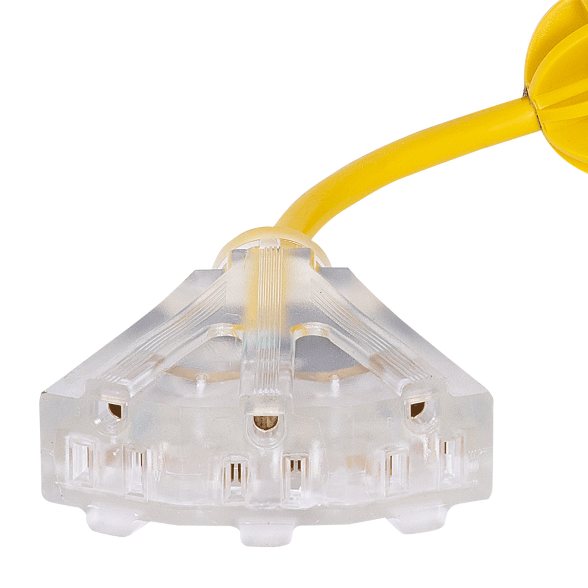 Extension Cord Reel – 14/3 SJTOW, 25ft Retractable Cord, Steel Reel with Epoxy Coating, Triple Tap, 13A Breaker, Cold-Flex to -30°C, C-UL-US Certified