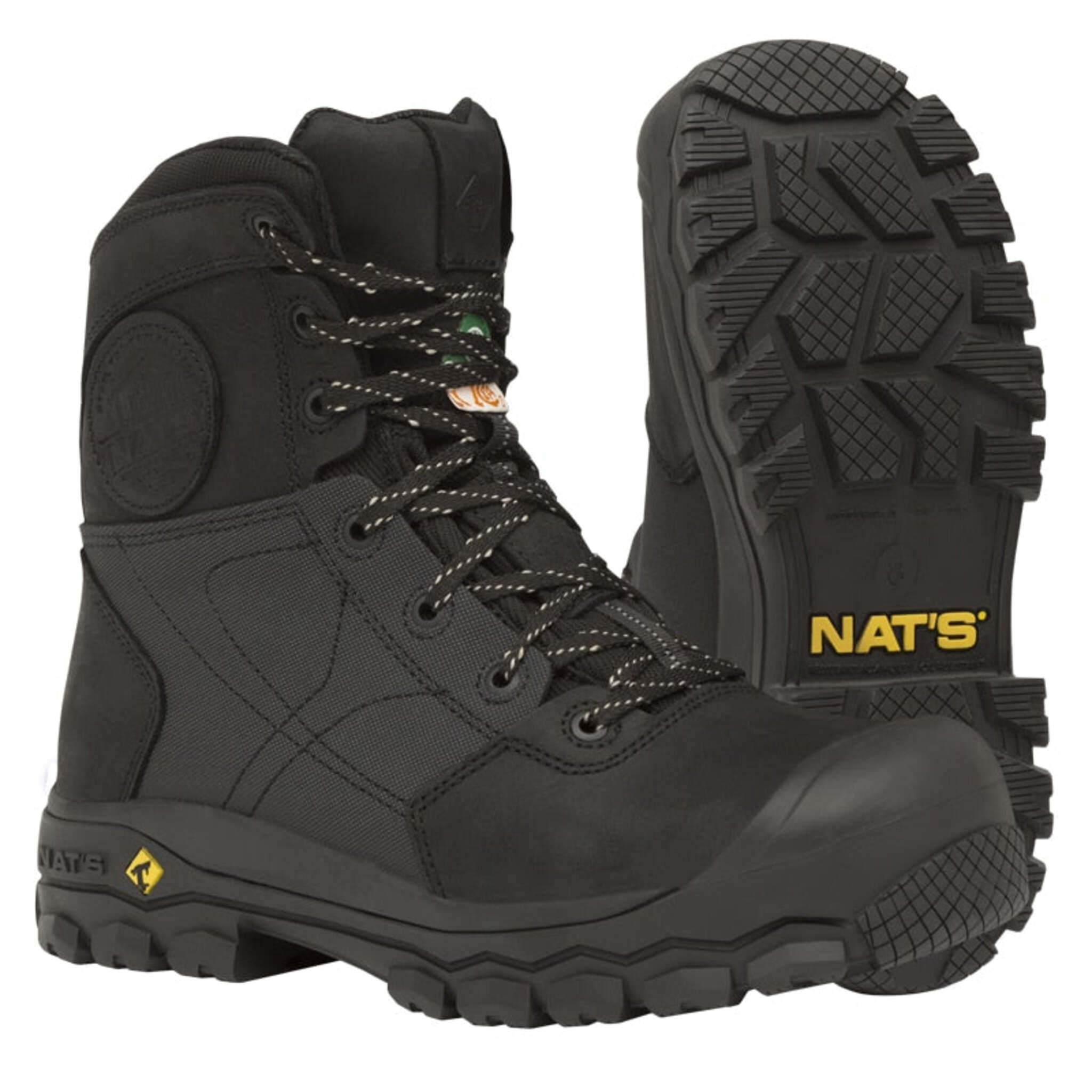 Nats Men's Safety Work Boots S638 CSA 8