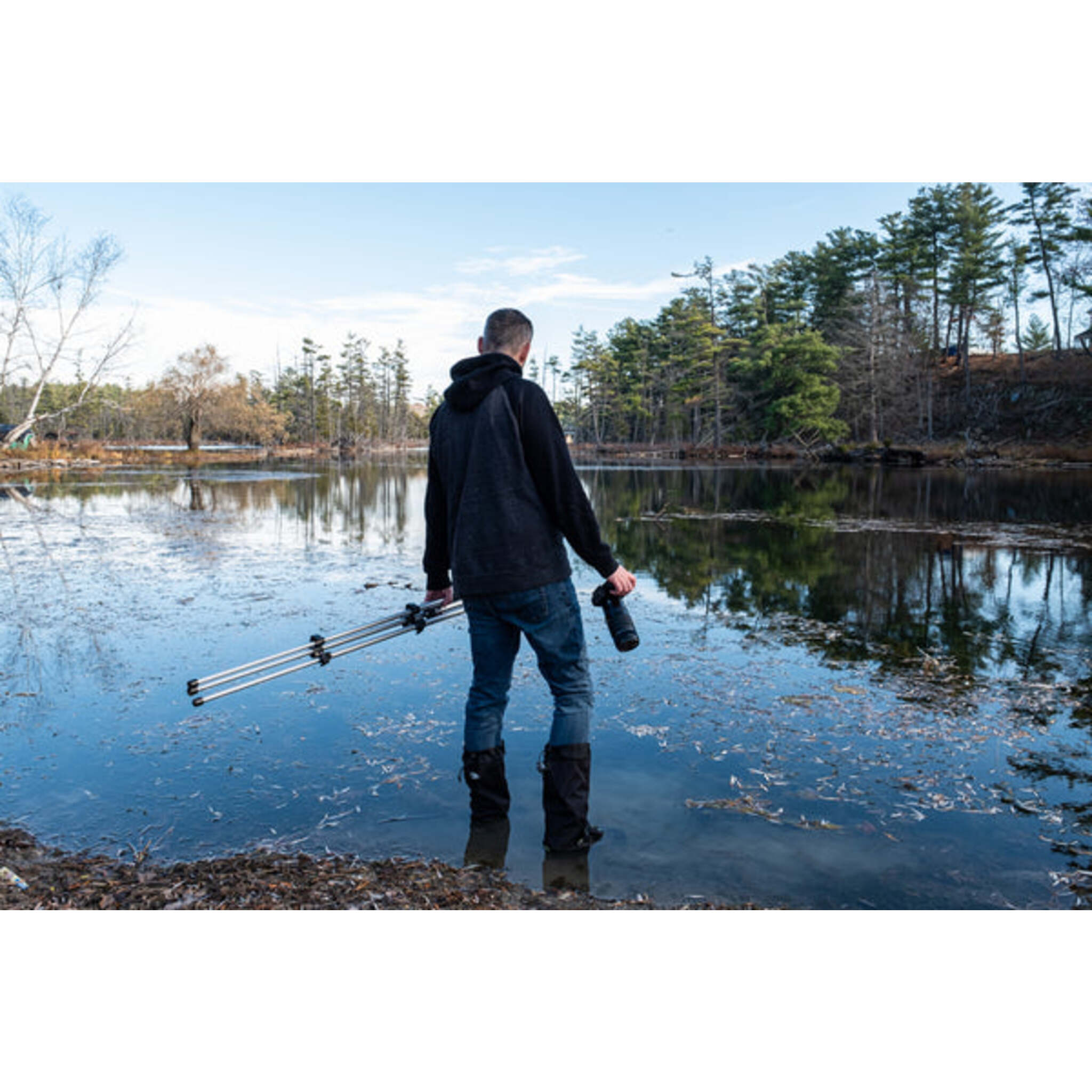 NEOS Adventurer Hi Overshoes - Waterproof, 15" Height, High Traction Sole, Lightweight, Durable, Snowshoe Compatible, All-Season Protection | Sizes XS-2XL