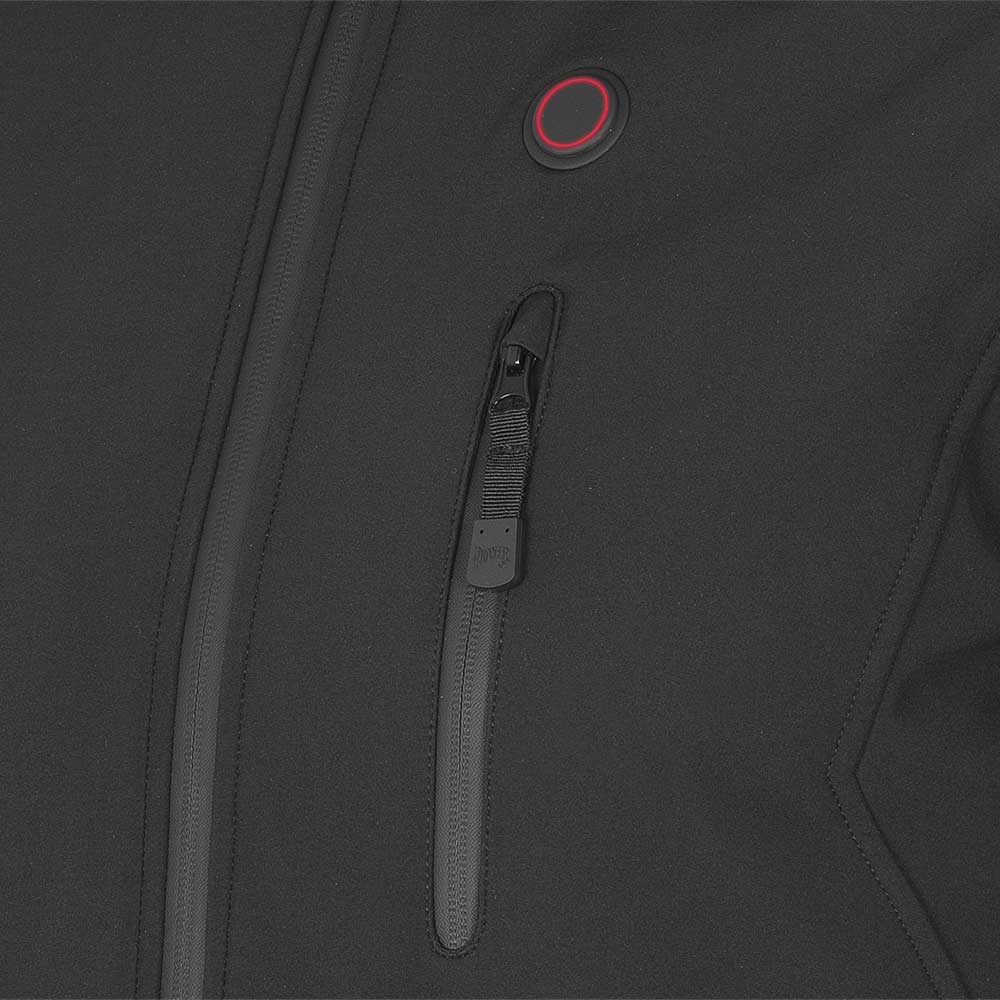 Pioneer 5431 Heated Softshell Jacket – USB-Powered Heated Workwear with 3 Heat Zones & Windproof, Water-Resistant Construction | Sizes S-5XL