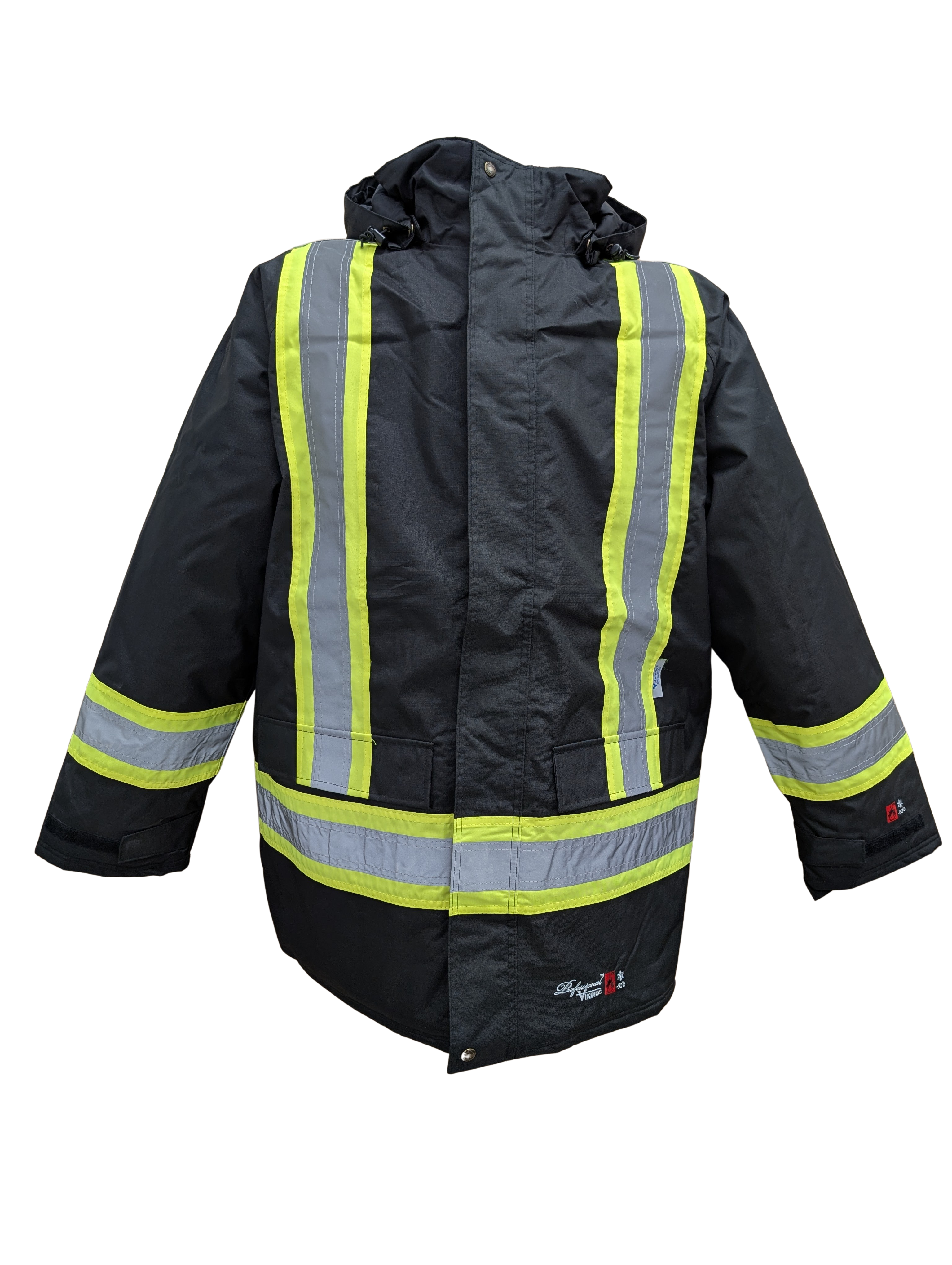 Viking Professional® 3957FRJ Freezer Insulated Journeyman 300D Trilobal Rip-Stop FR Parka with ThermoMAXX® Insulation, Waterproof, Windproof, and Flame Resist