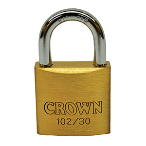 Solid Brass Padlocks – Keyed Alike, 1-1/4" (30mm), 1-1/2" (40mm), 2" (50mm) Sizes, Hardened Steel Shackle, Double-Locking, Long Shackle Options