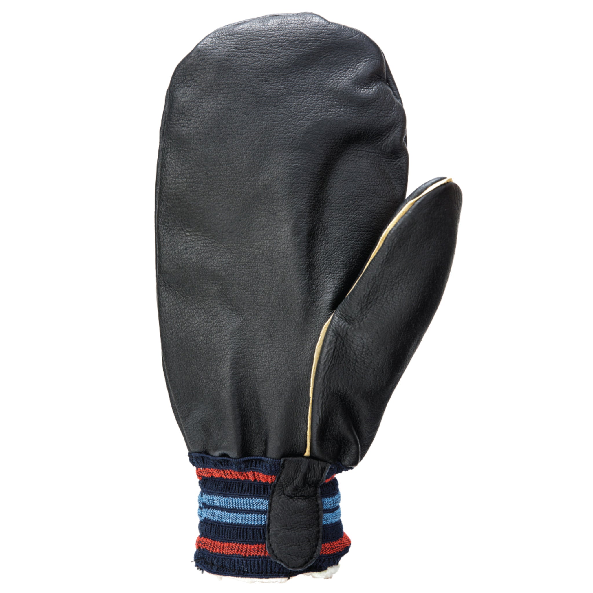 Tough Duck G374 Comfort Pile Lined Leather Mitts – Elastic Cuff, Genuine Leather, Sizes M-XL