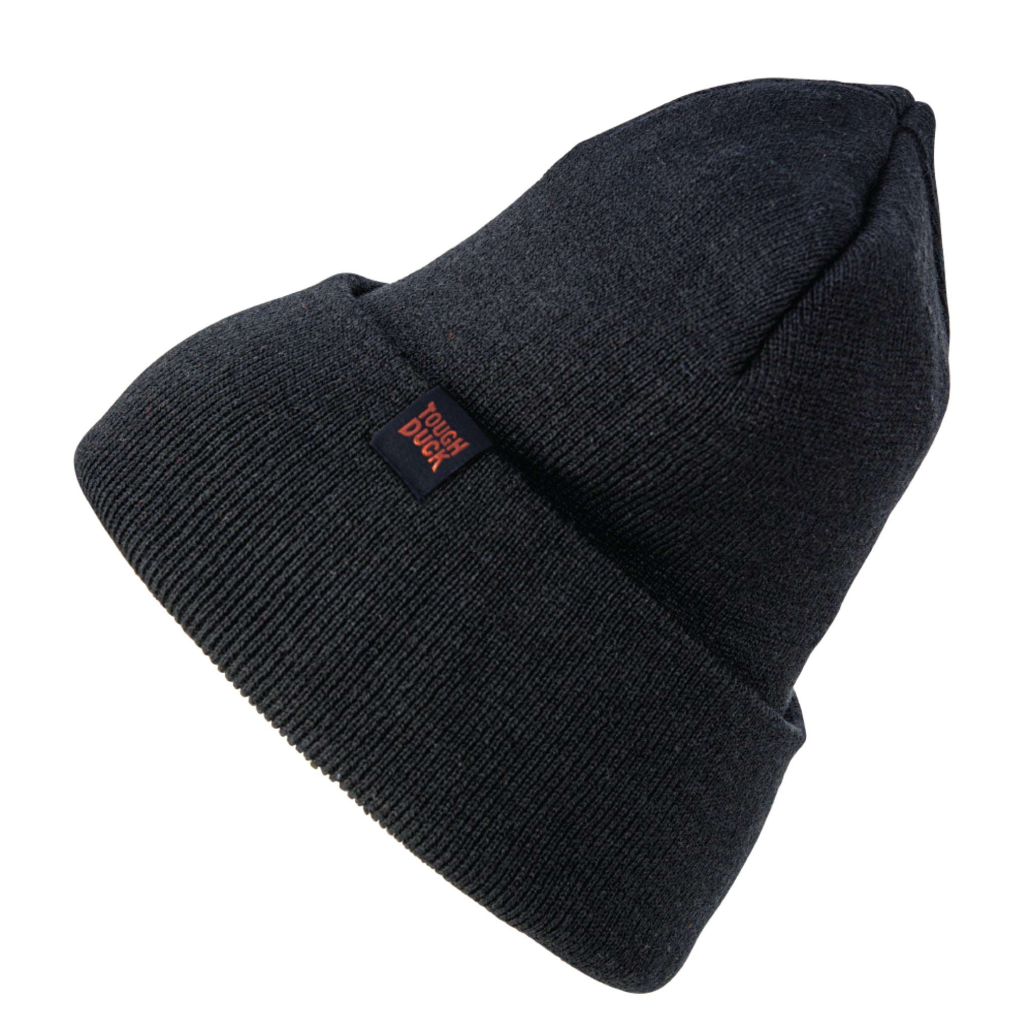 Black Classic Cuff Work Beanie for Outdoor Trades and Crew Outfitting