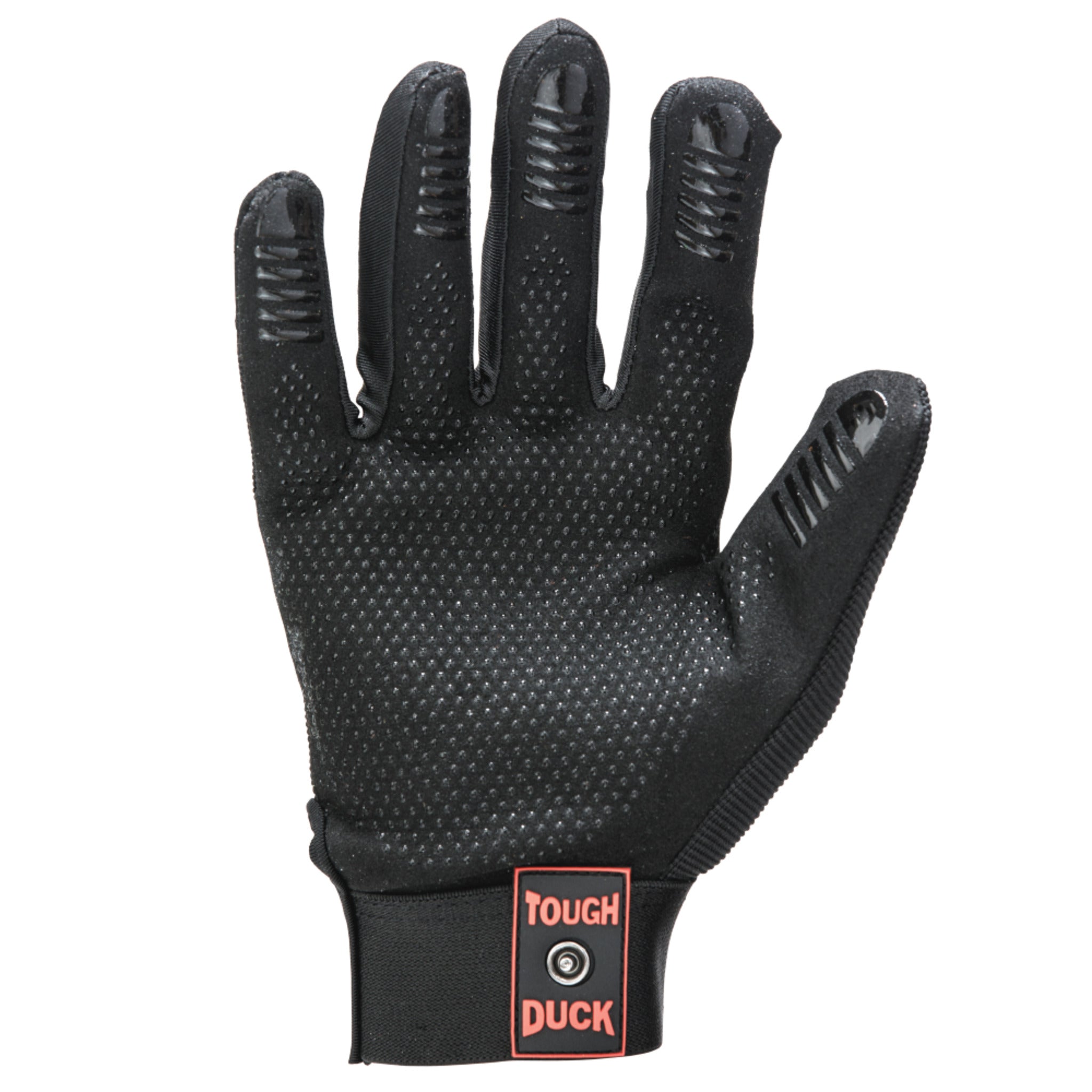 Tough Duck WA34 Mechanic Work Gloves – Precision Fit, SureGrip Palm, Padded Knuckles, Stretch Fabric, Sizes M-2XL