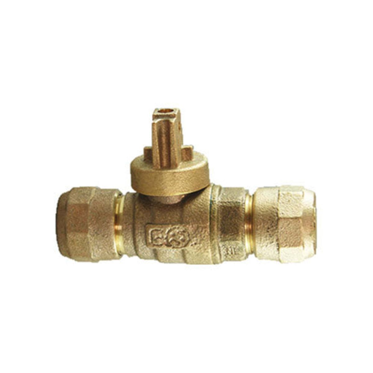 Ball Valve Curb Stop for Copper and CTS Poly Water Service