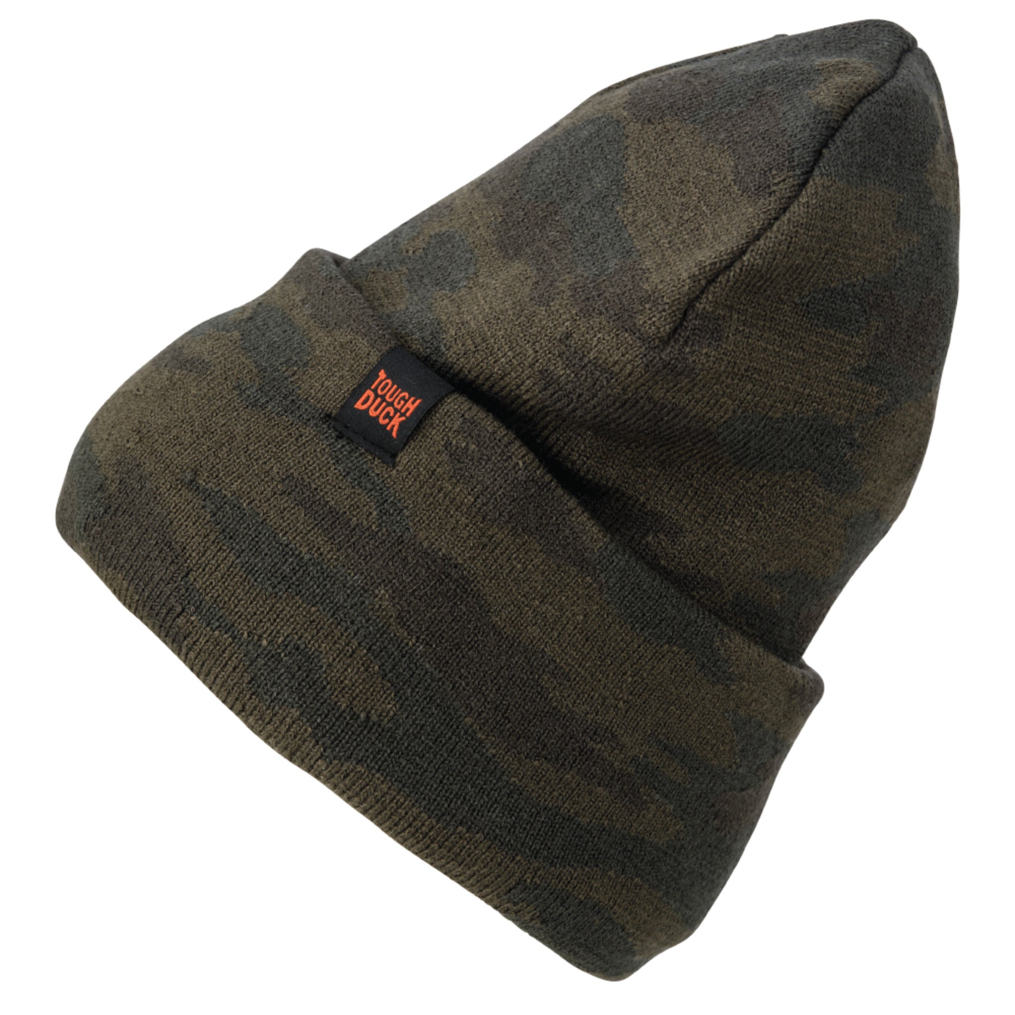 Camo Classic Cuff Work Beanie for Outdoor Trades and Crew Outfitting