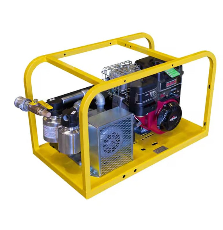 Cherne Air-Loc Vacuum Pump – 5 HP Honda Engine, Oil-Free Graphite Vane, 18 CFM @ 10″ Hg | Fast, Reliable Manhole Testing for Municipal & Utility Crews