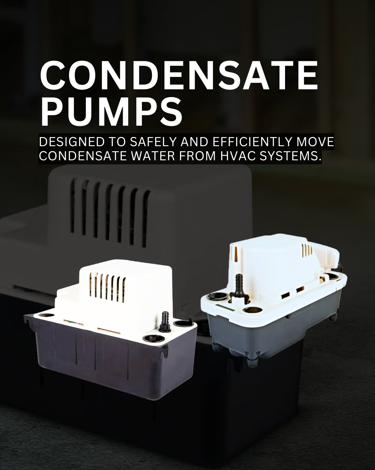 Condensate Pumps Banner