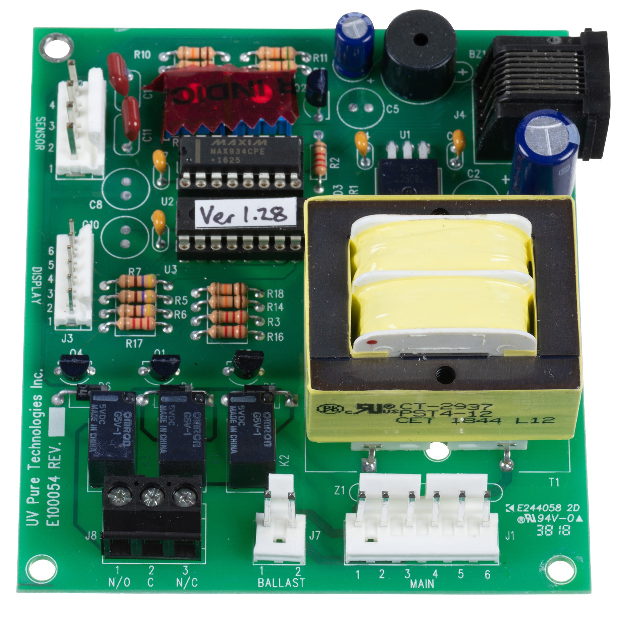 Hallett E100065 | Potable Circuit Board Replacement - OEM Electronics for Hallett 13 & 30 UV Systems (NSF/ANSI-55 Class A)