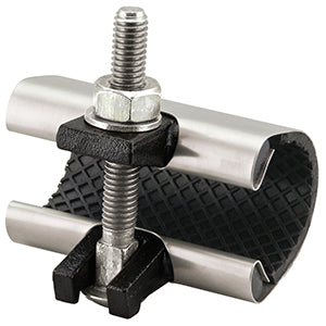 Ford All Stainless Steel Repair Clamps – Snap-On Leak Repair for Pitted Pipes | Heavy-Grid NBR Gasket | 304 SS Construction | No Loose Parts