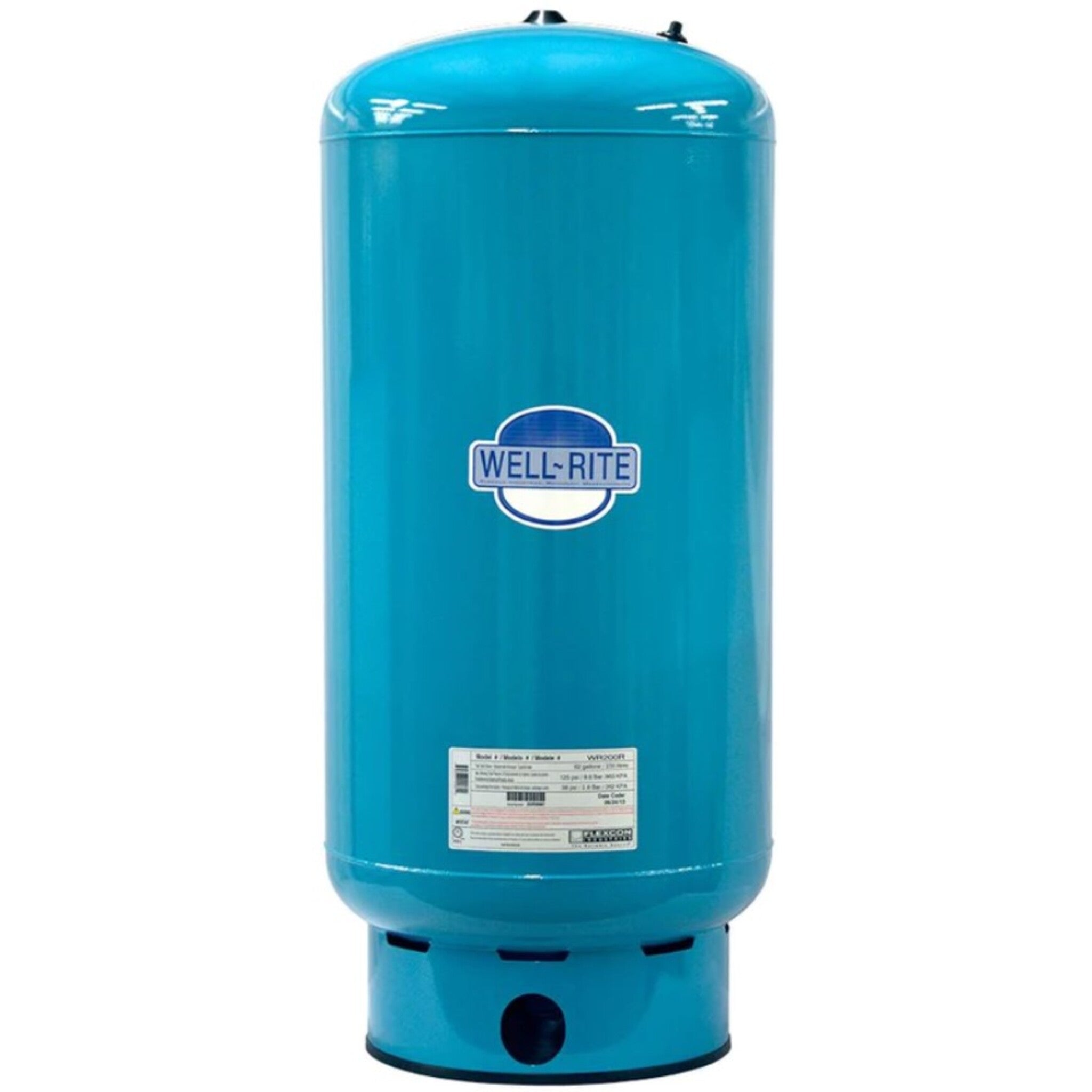 62-gallon pre-charged well pressure tank