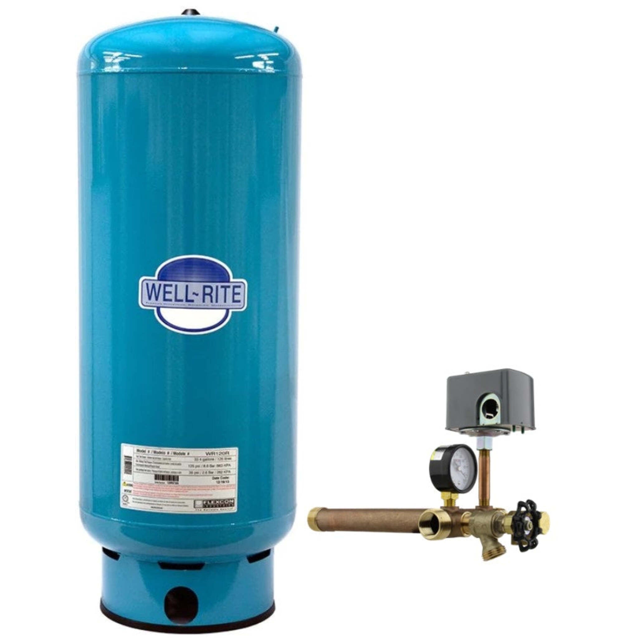 Well-Rite WR-120R Well Pressure Storage Tank