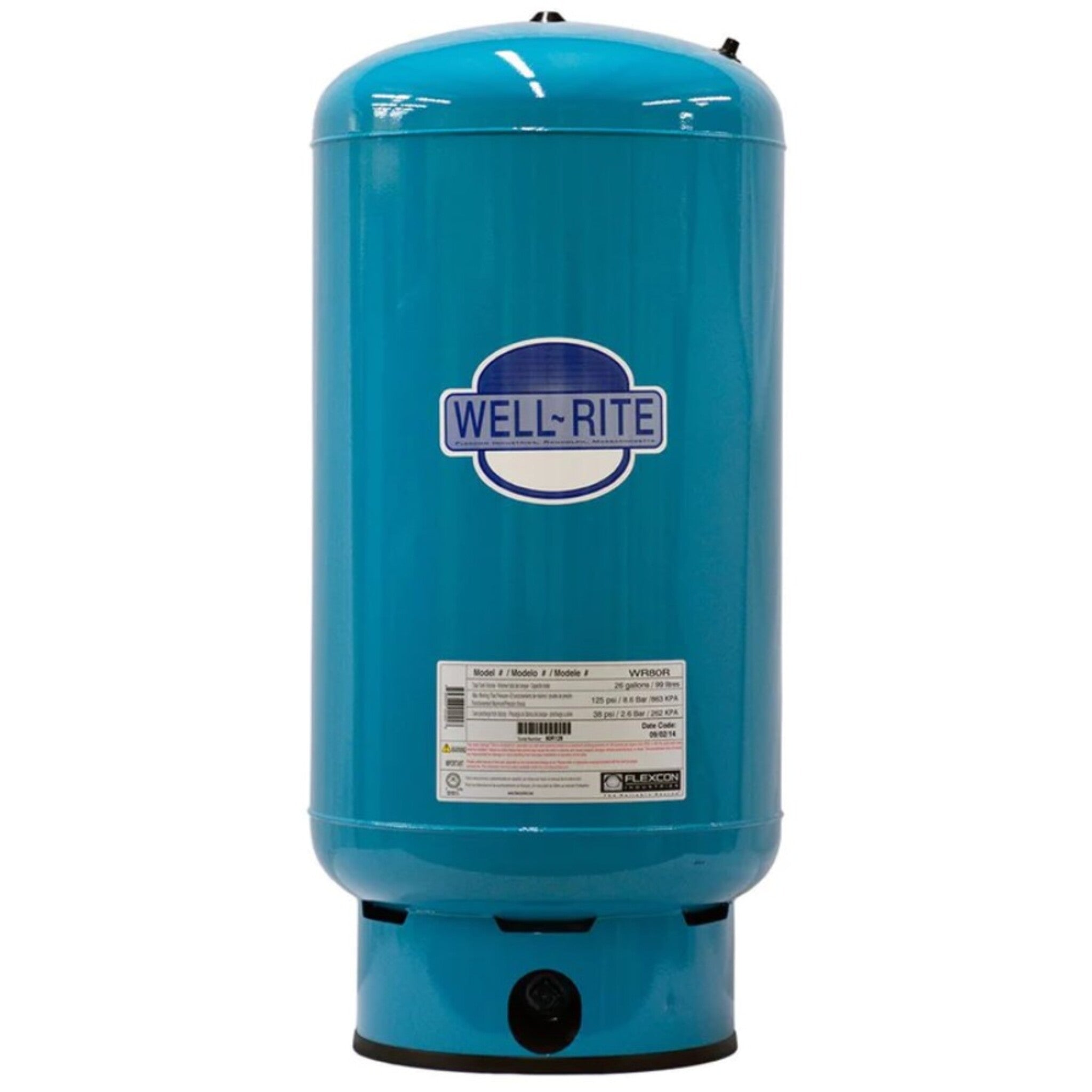 Pre-Charged Pressure Tank