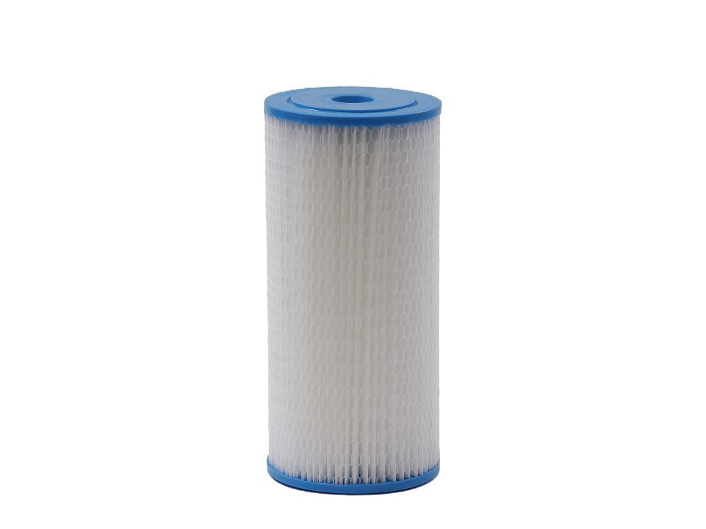 Washable Big Blue Sediment Filter with Pleated Polyester Media