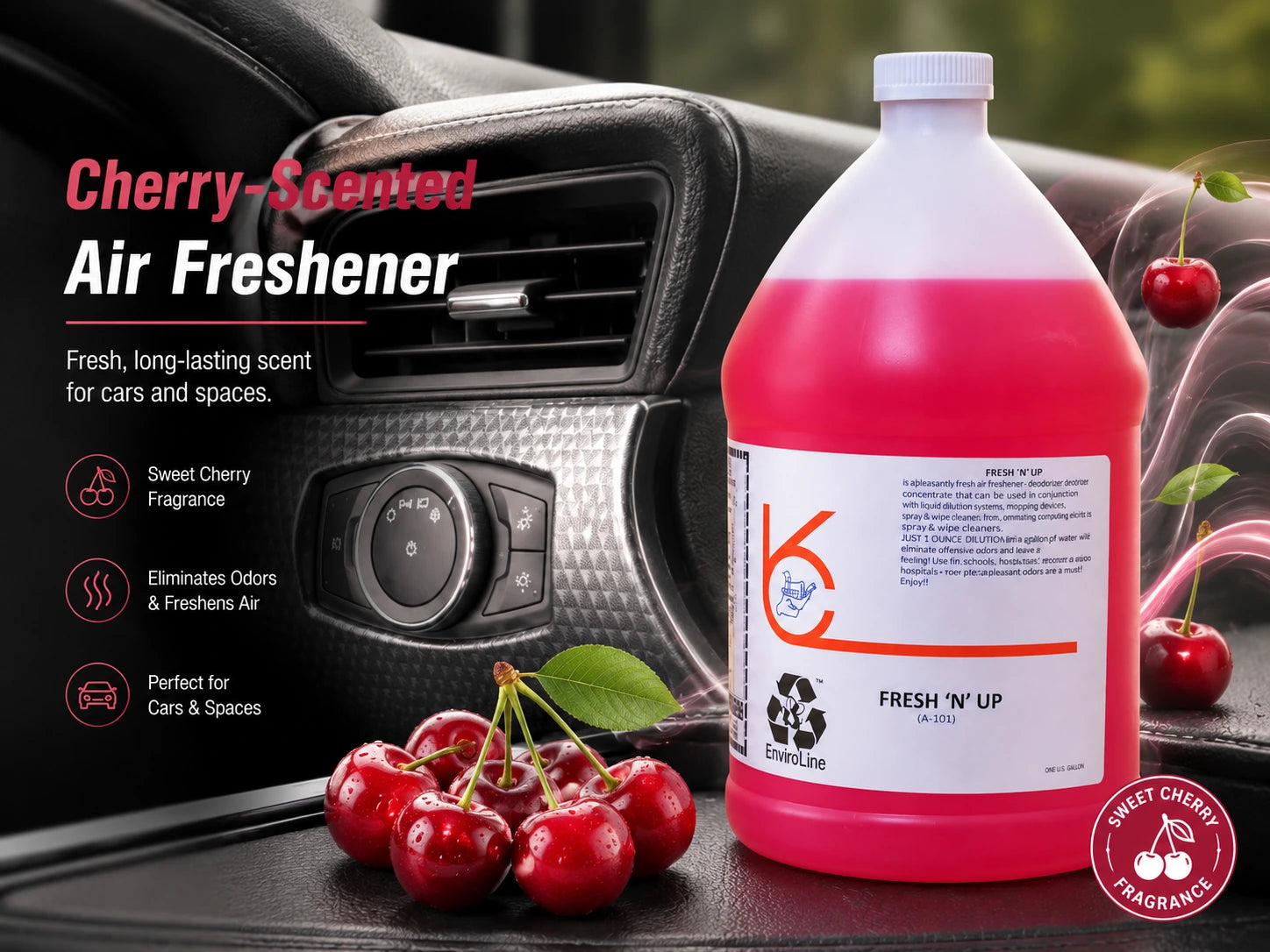 Biodegradable Cherry Scented Deodorizer