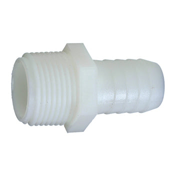 Nylon MPT x Insert Adapter Fitting | NSF 61 & FDA Approval | Durable for Water Wells, Underground Systems, and Livestock Applications