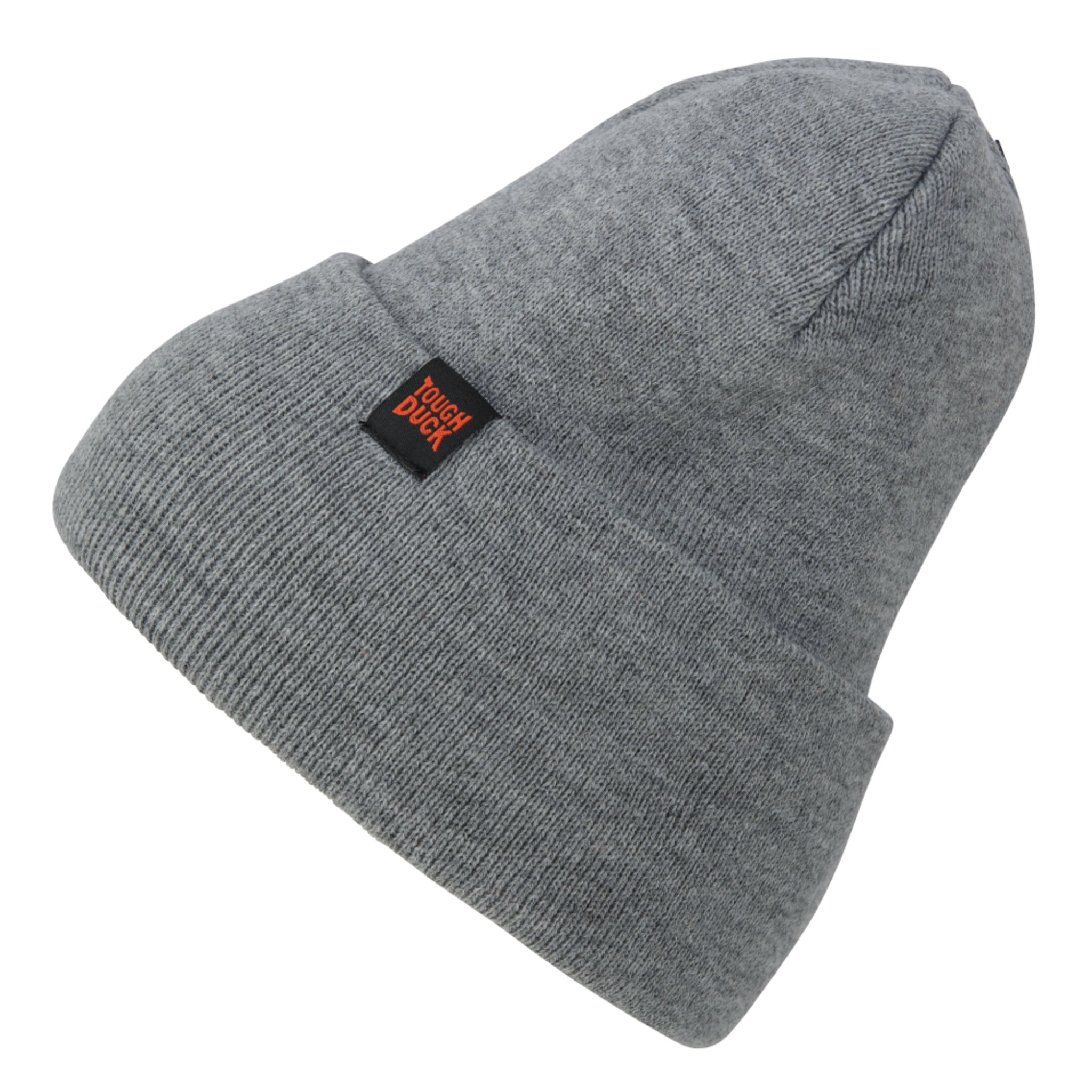 Heather Gray Classic Cuff Work Beanie for Outdoor Trades and Crew Outfitting