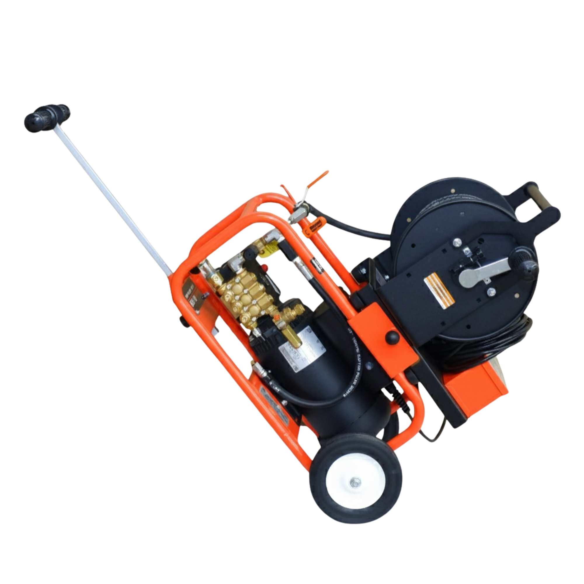 General JM-1450-A Electric Drain Jetter – 1500 PSI, 1.7 GPM, 1.5 HP, Vibra-Pulse, GFCI, 150 ft Hose, Compact Portable Water Jet for 1-1/2" to 4" Lines