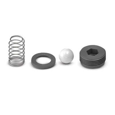 Koflo PVC Injection Quill Rebuild Kits – Check Valve Replacement Kit with Hastelloy Spring & Ceramic Ball