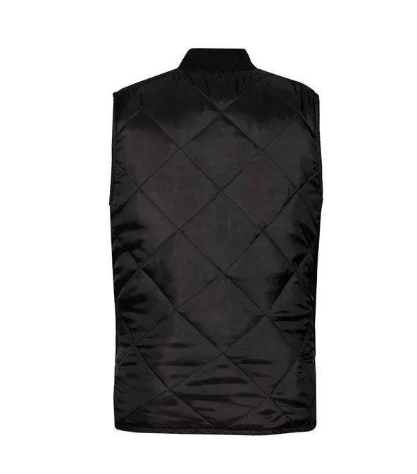 Nat’s Reversible High-Visibility Quilted Work Vest – CSA Z96-22 Class 1 & 2 Compliant, 150 g/m² Insulated, 3M 4″ Reflective Tape | Sizes: S–3XL
