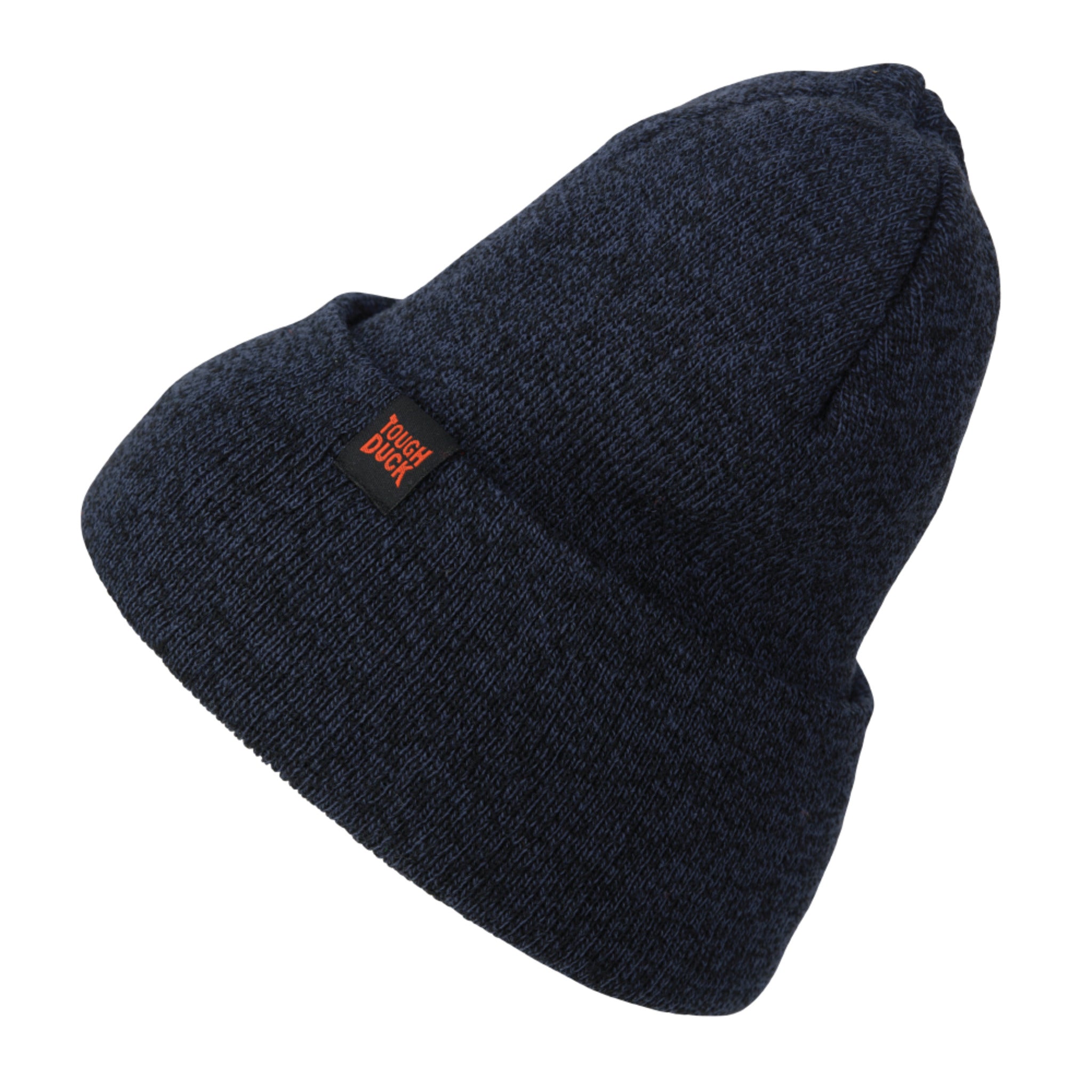 Navy Marl Classic Cuff Work Beanie for Outdoor Trades and Crew Outfitting