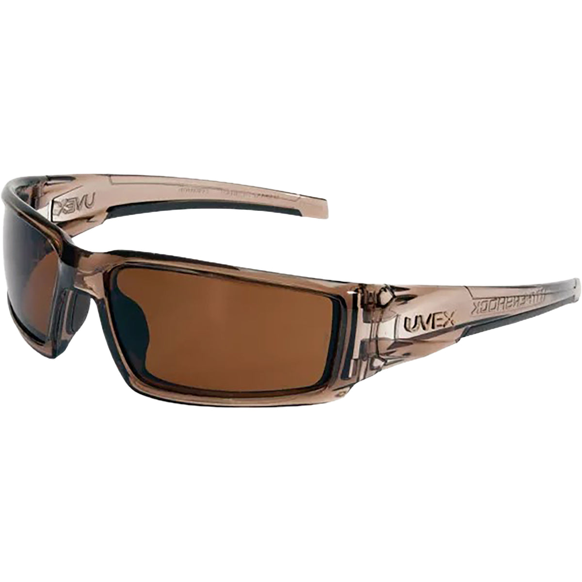 UVEX® Hypershock® Polarized Safety Glasses - Espresso Lens, Full Frame