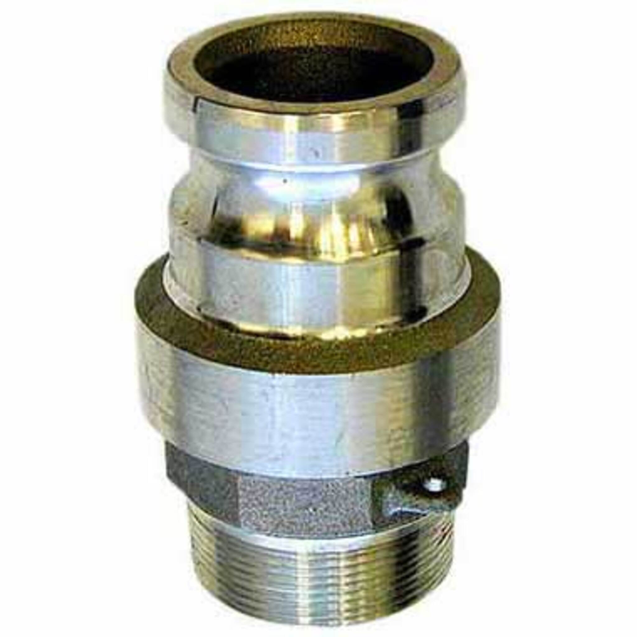 Part F Live Swivel Aluminum Camlock | Male NPT x Male Camlock - Cleanflow