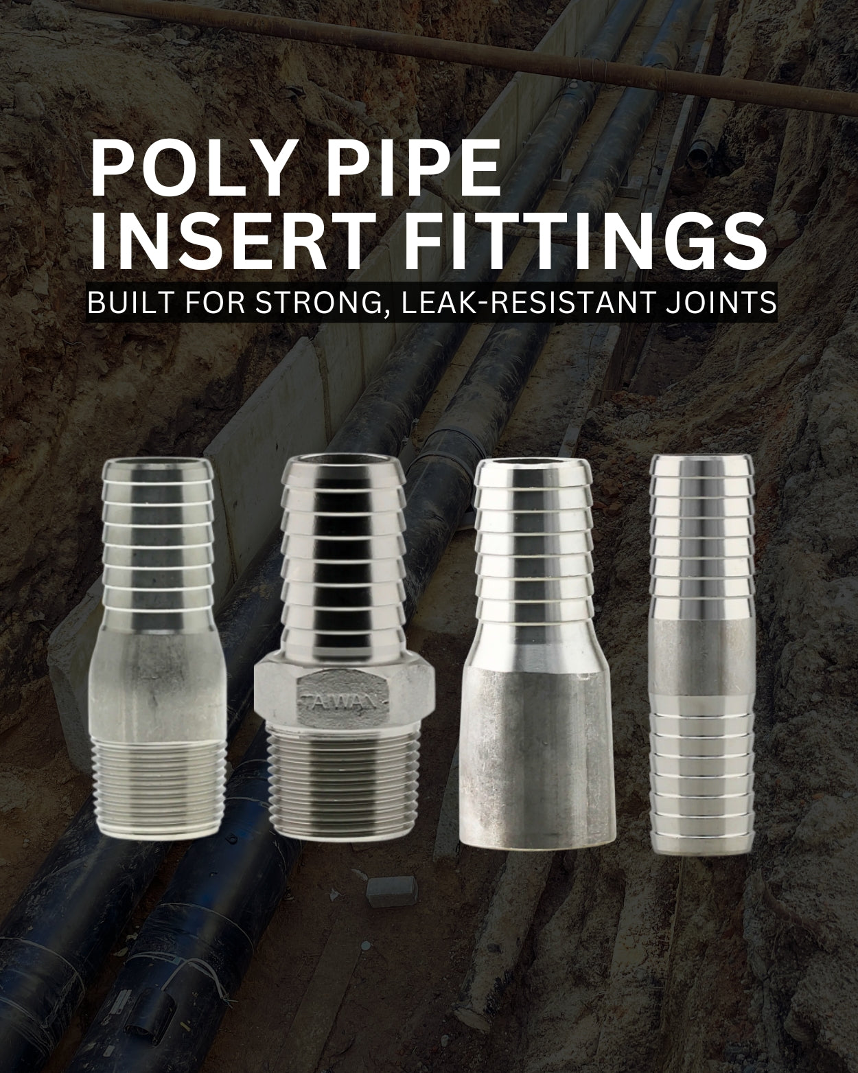 Polyethylene Pipe and Insert Fittings Banner