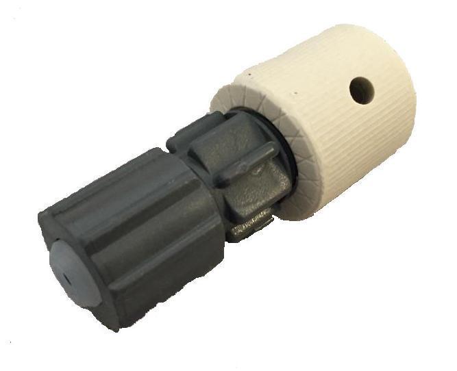 ProMinent PVC/EPDM Foot Valve Assembly with Ceramic Weight & Strainer | OEM Suction Line Check Valve for 1/4" or 1/2" Tubing in Chemical Feed Systems