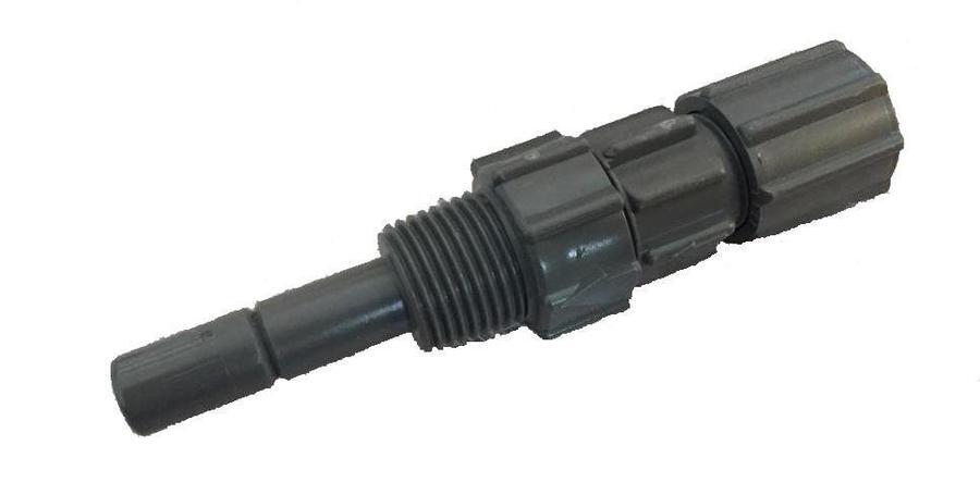 ProMinent Injection Valve Assembly | PVC/EPDM with 7 PSIG Hastelloy Spring | 1/2" MNPT | Fits 1/4" & 1/2" OD Tubing | OEM for Chemical Metering Systems
