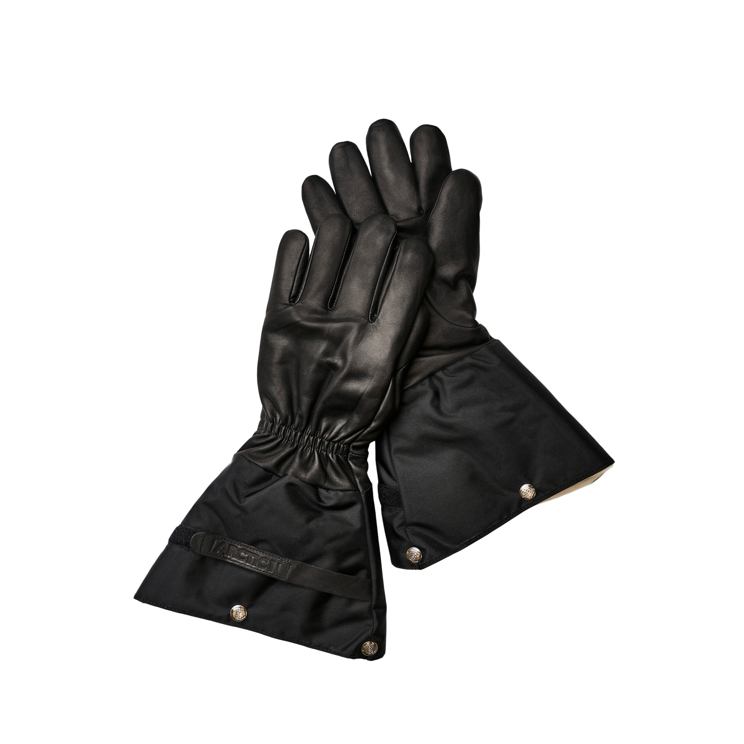 Five-Finger Gauntlet Gloves with Finger Control in the Cold