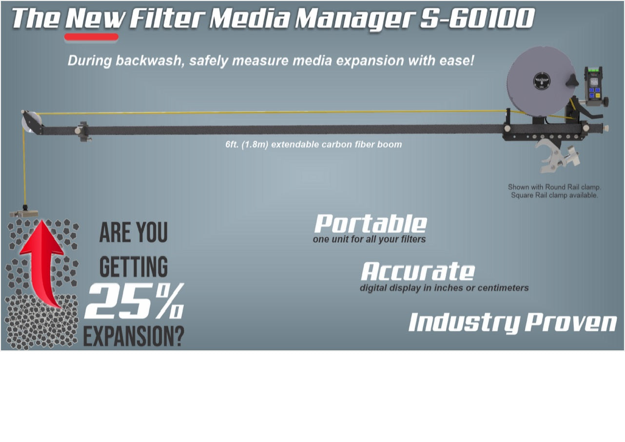 Raven Filter Media Manager Portable Accurate Proven - Cleanflow