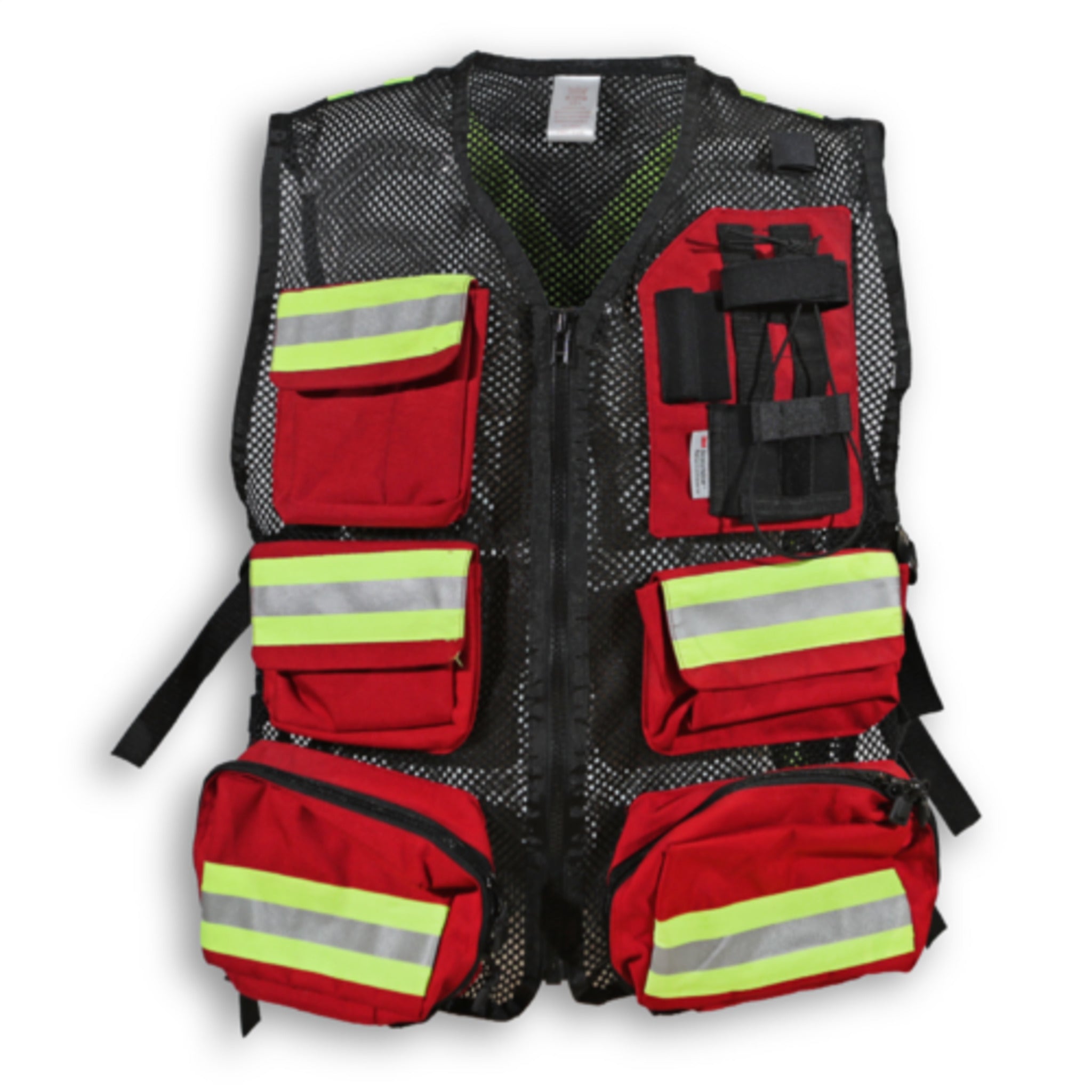 RedBigK1000DNylonMeshFirstAidSafetyVest