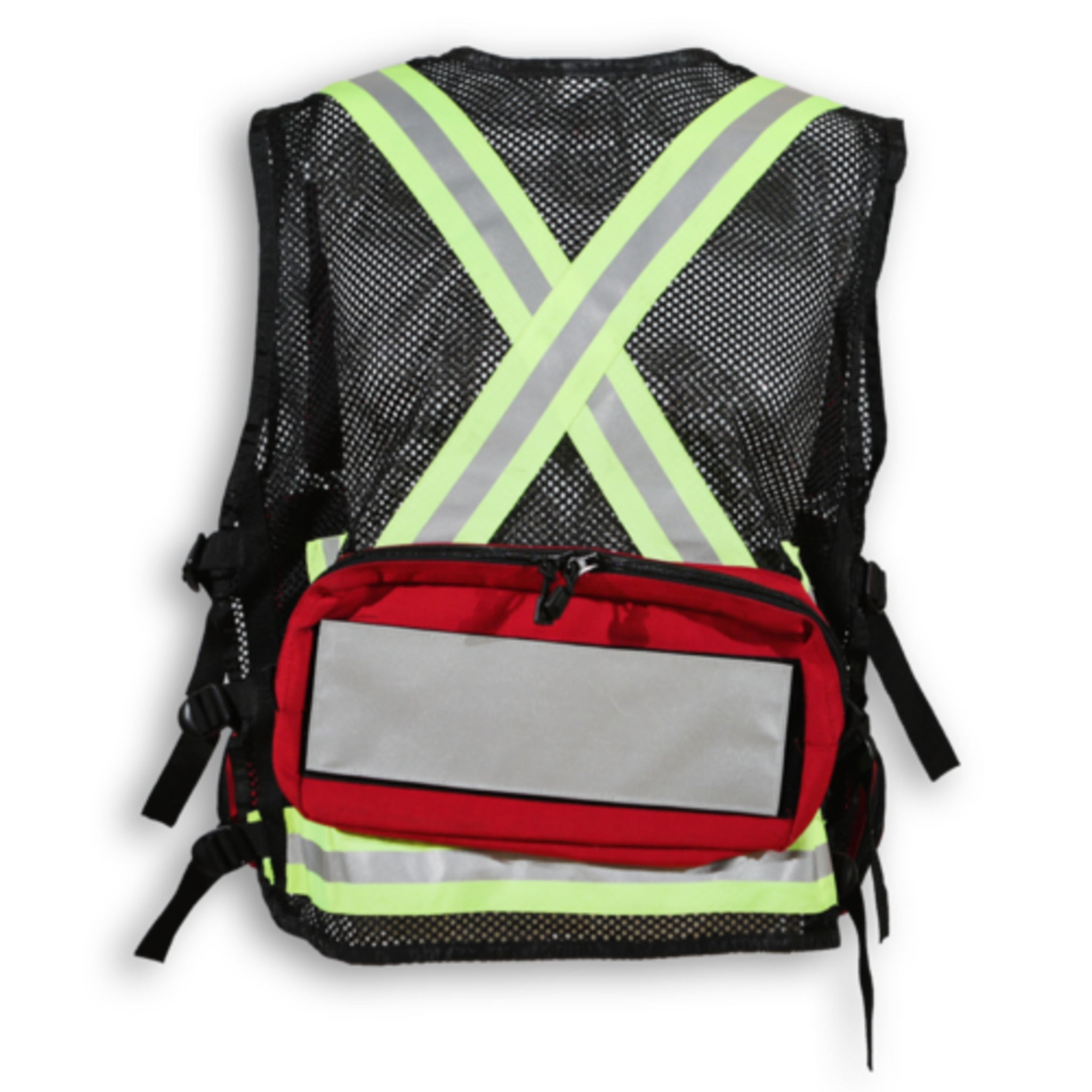 RedNylonMeshFirstAidSafetyVest